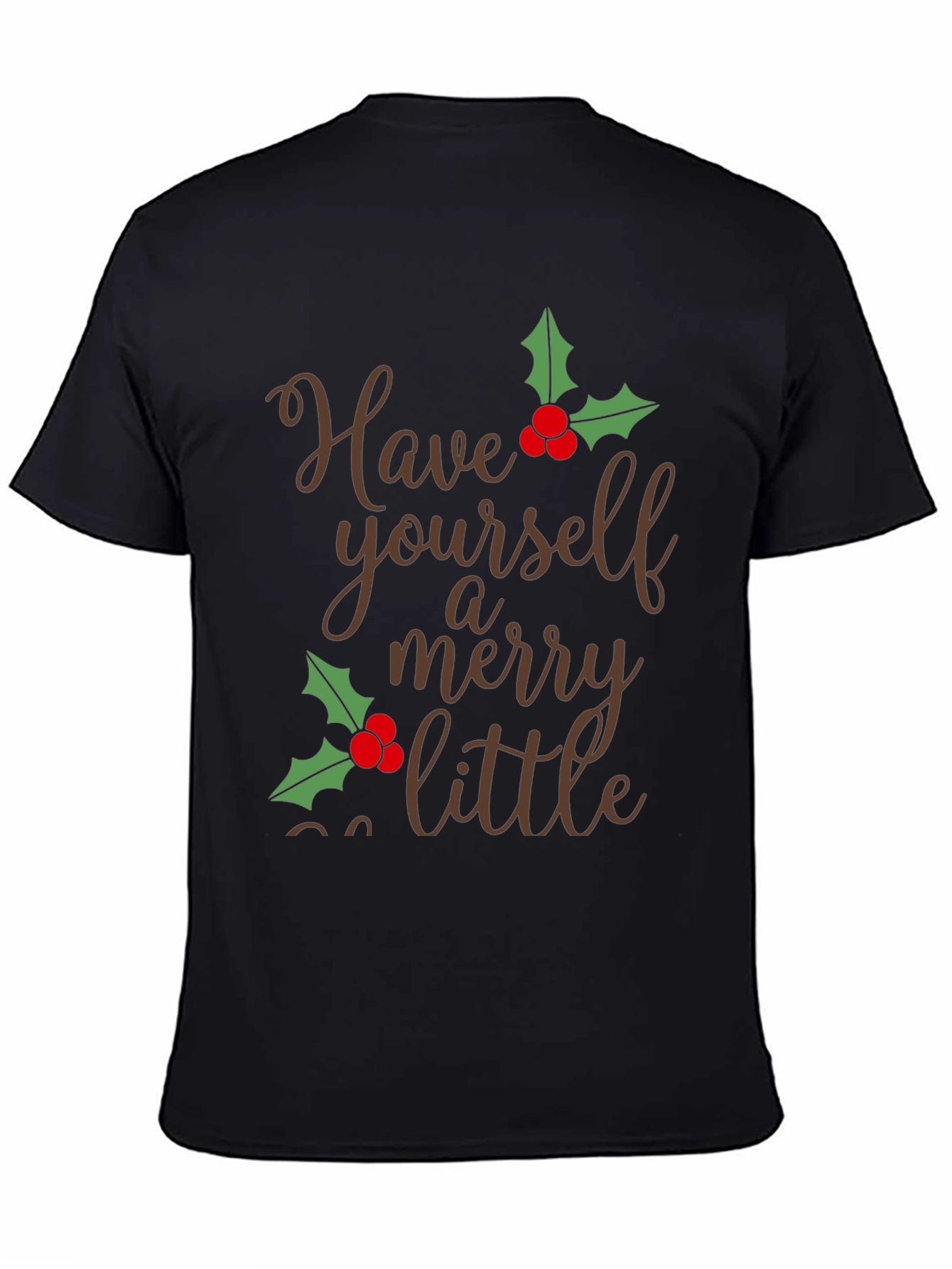 Festive Holiday T-Shirt: Merry Little Christmas