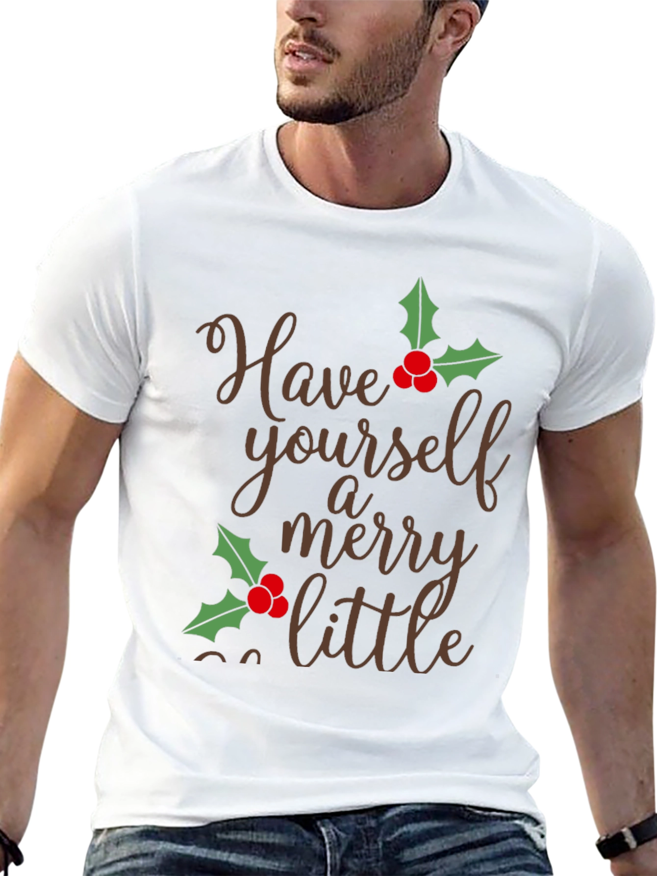 Festive Holiday T-Shirt: Merry Little Christmas