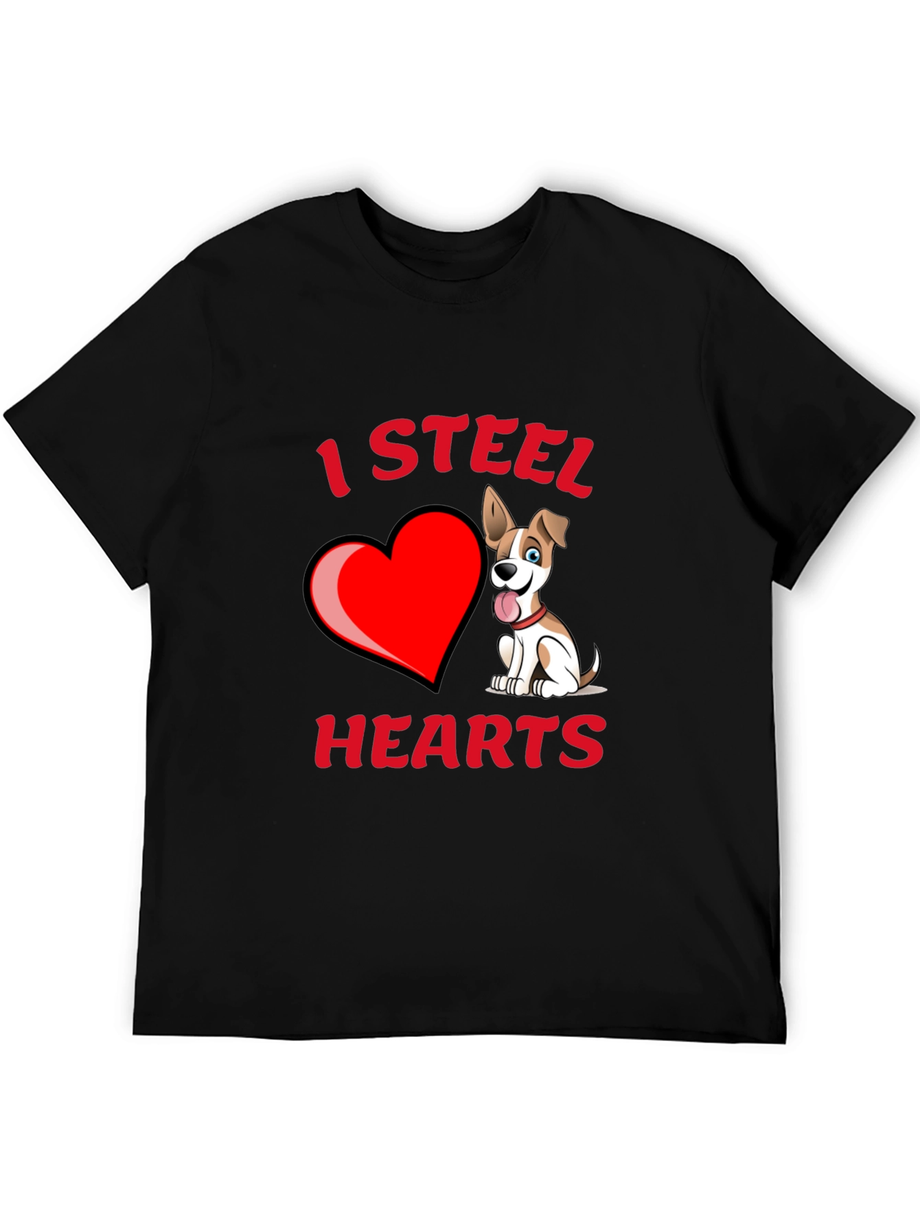 I Steal Hearts Dog T-Shirt