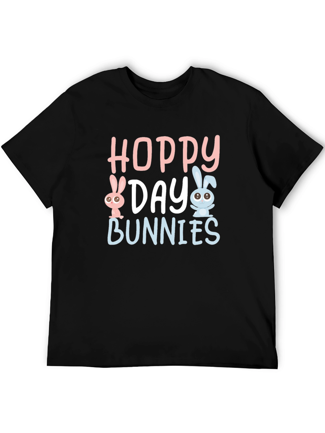 Hoppy Day Bunnies T-Shirt Cute Easter Design