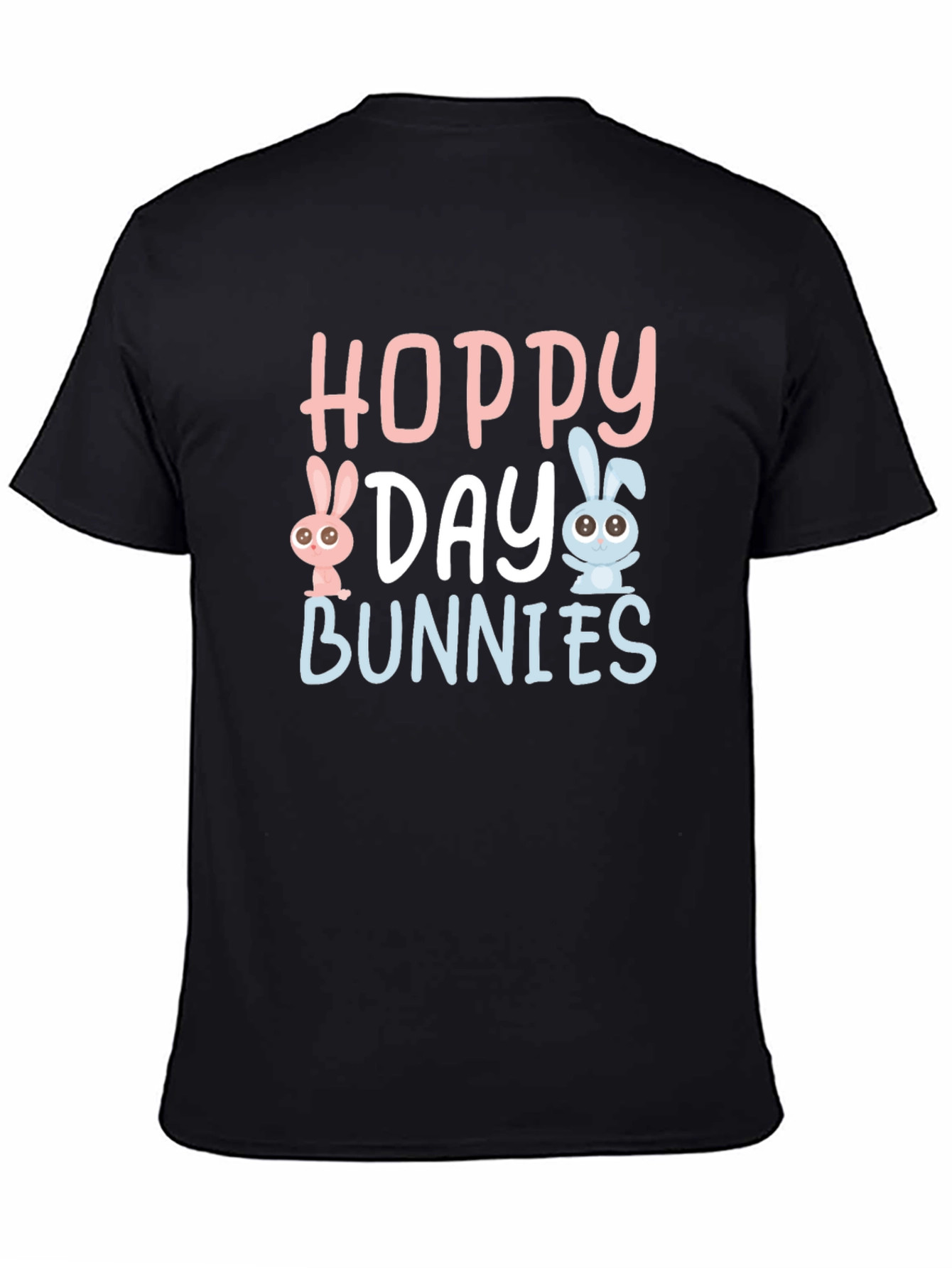 Hoppy Day Bunnies T-Shirt Cute Easter Design