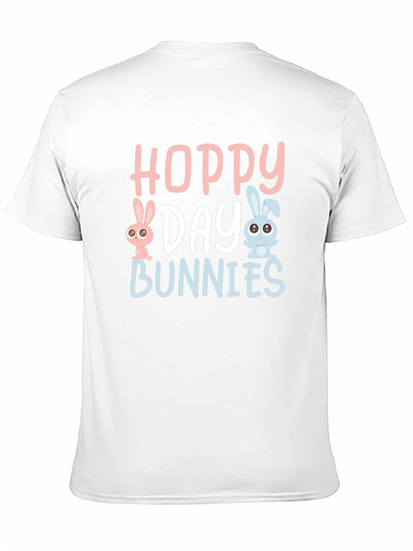Hoppy Day Bunnies T-Shirt Cute Easter Design