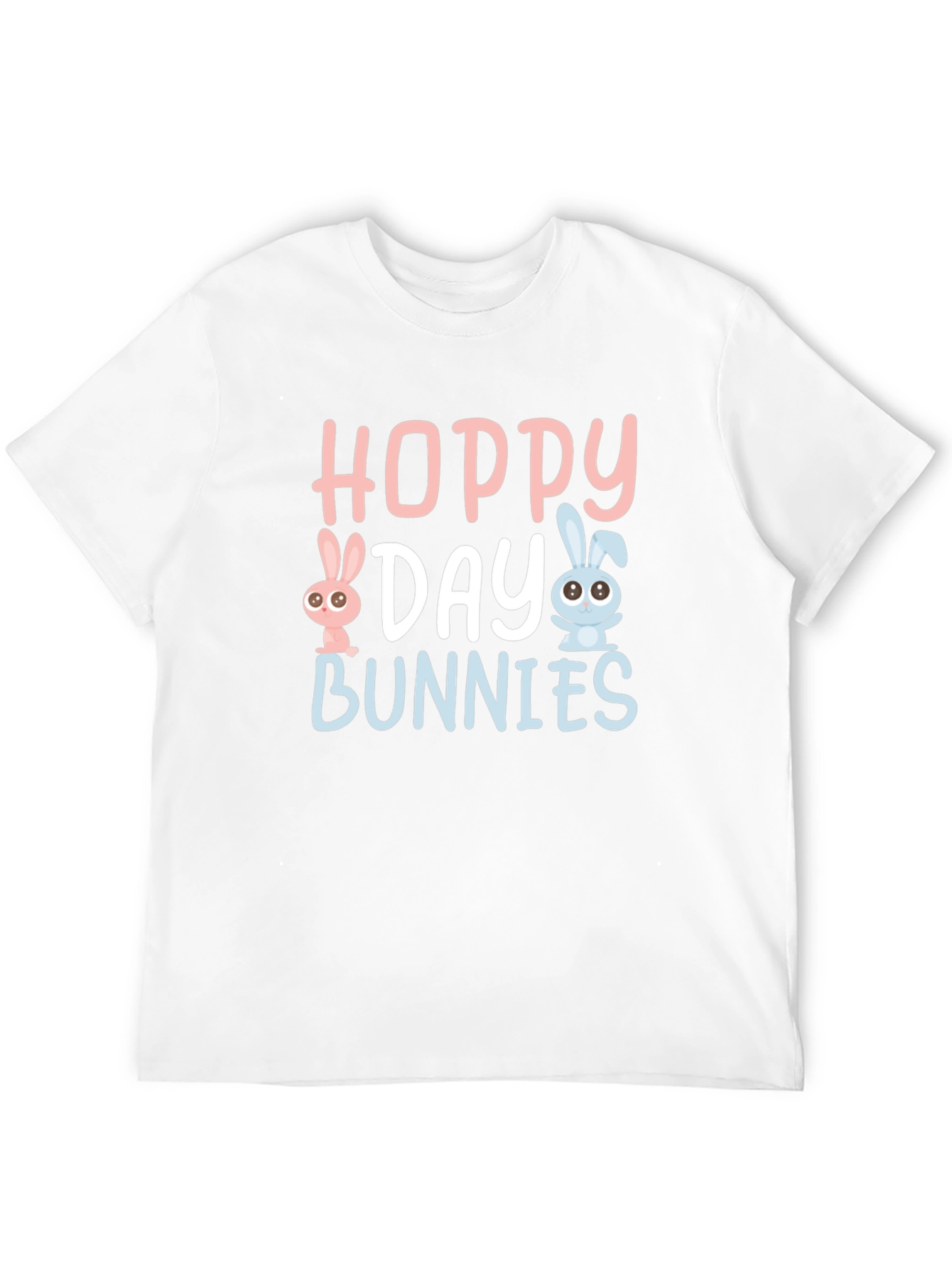 Hoppy Day Bunnies T-Shirt Cute Easter Design