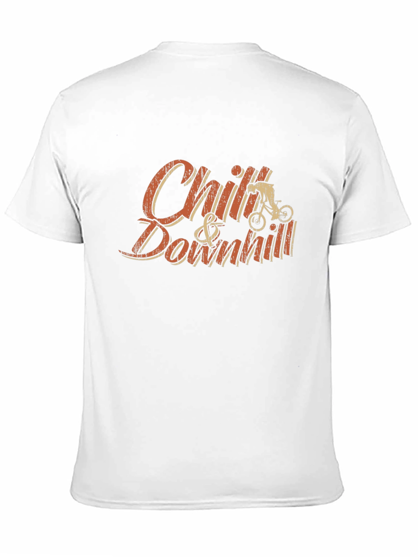 Chill & Downhill Graphic Tee - Black