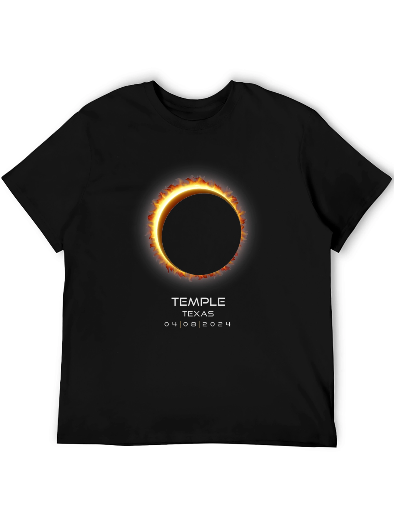 Total Solar Eclipse T-Shirt Temple Texas 2024