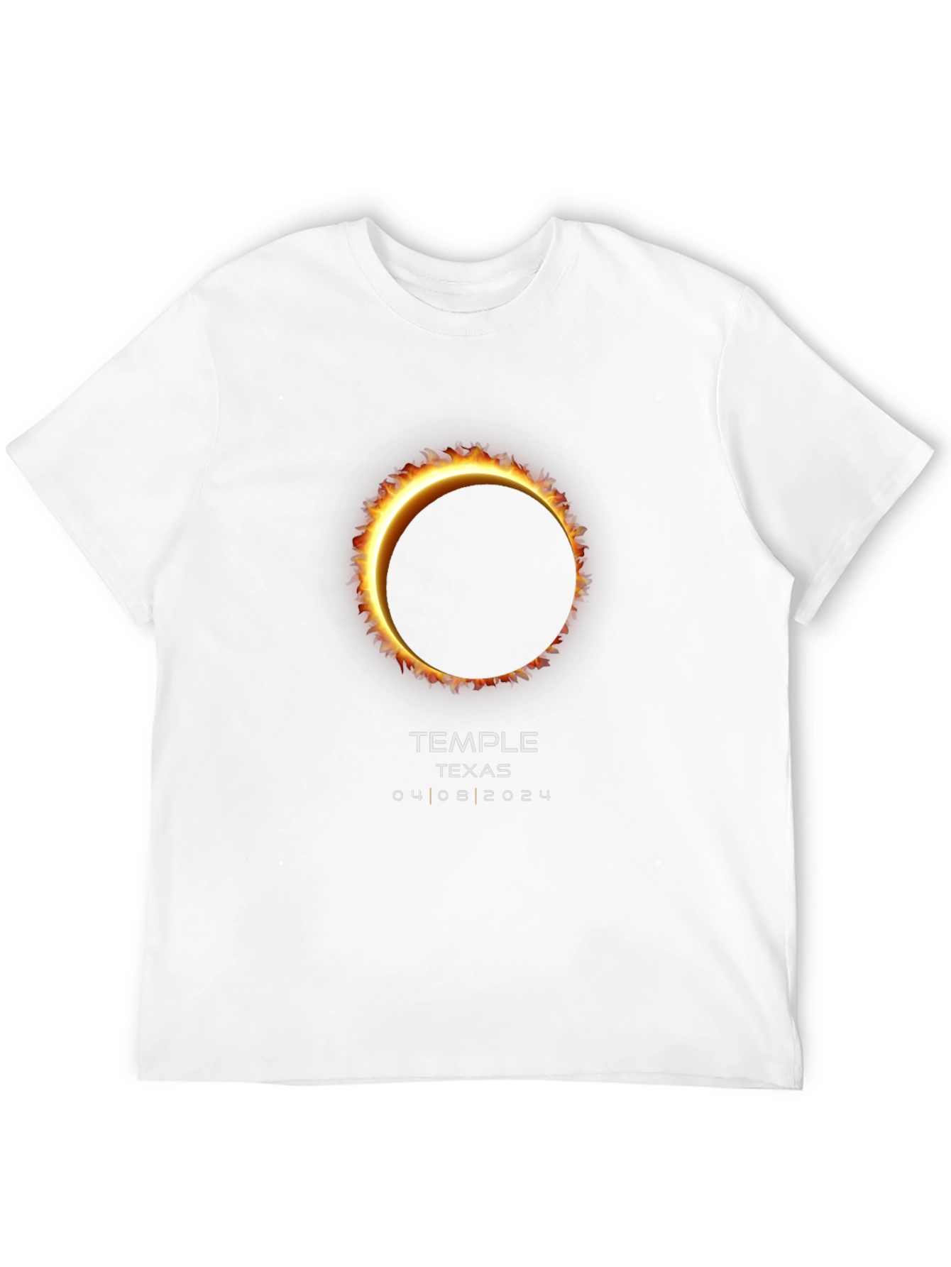 Total Solar Eclipse T-Shirt Temple Texas 2024