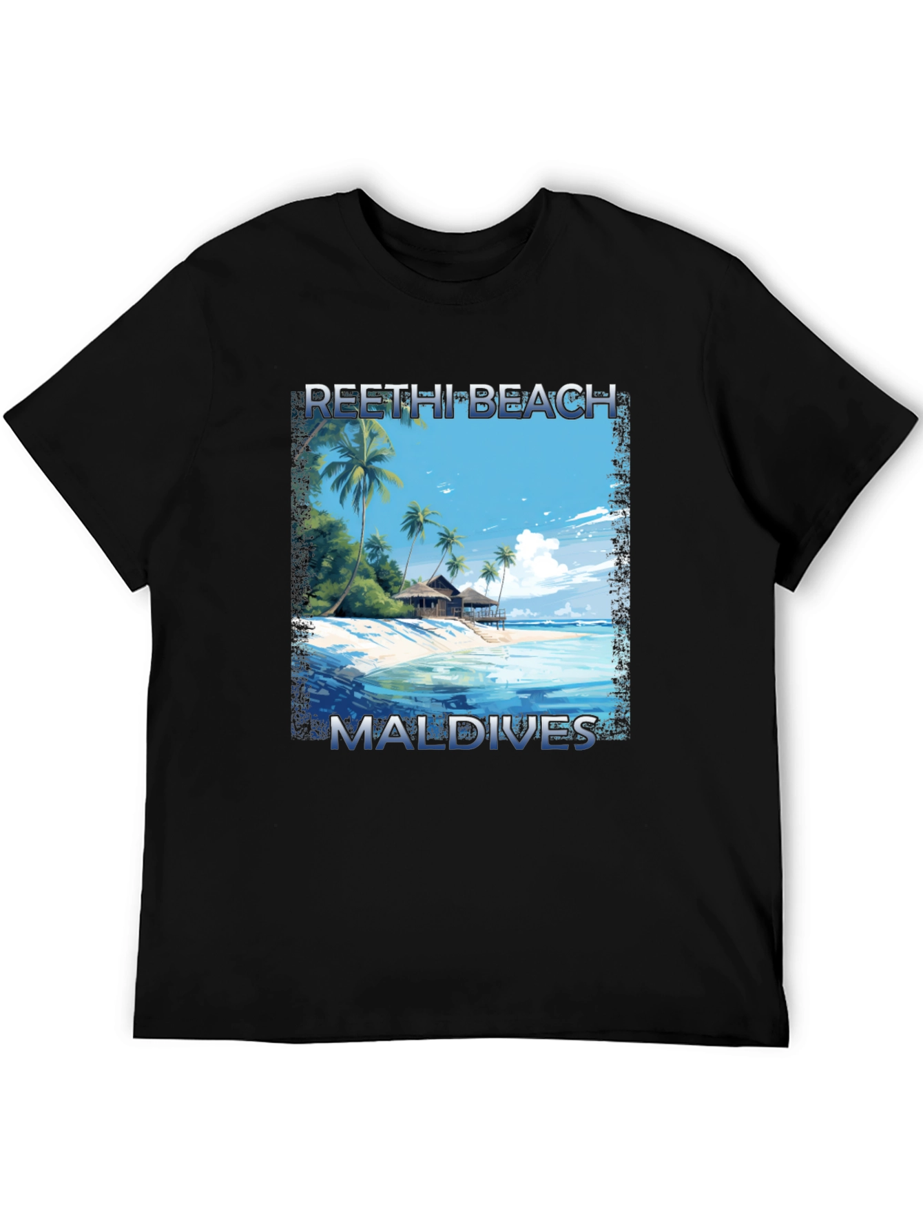 Reethi Beach Maldives Graphic Tee