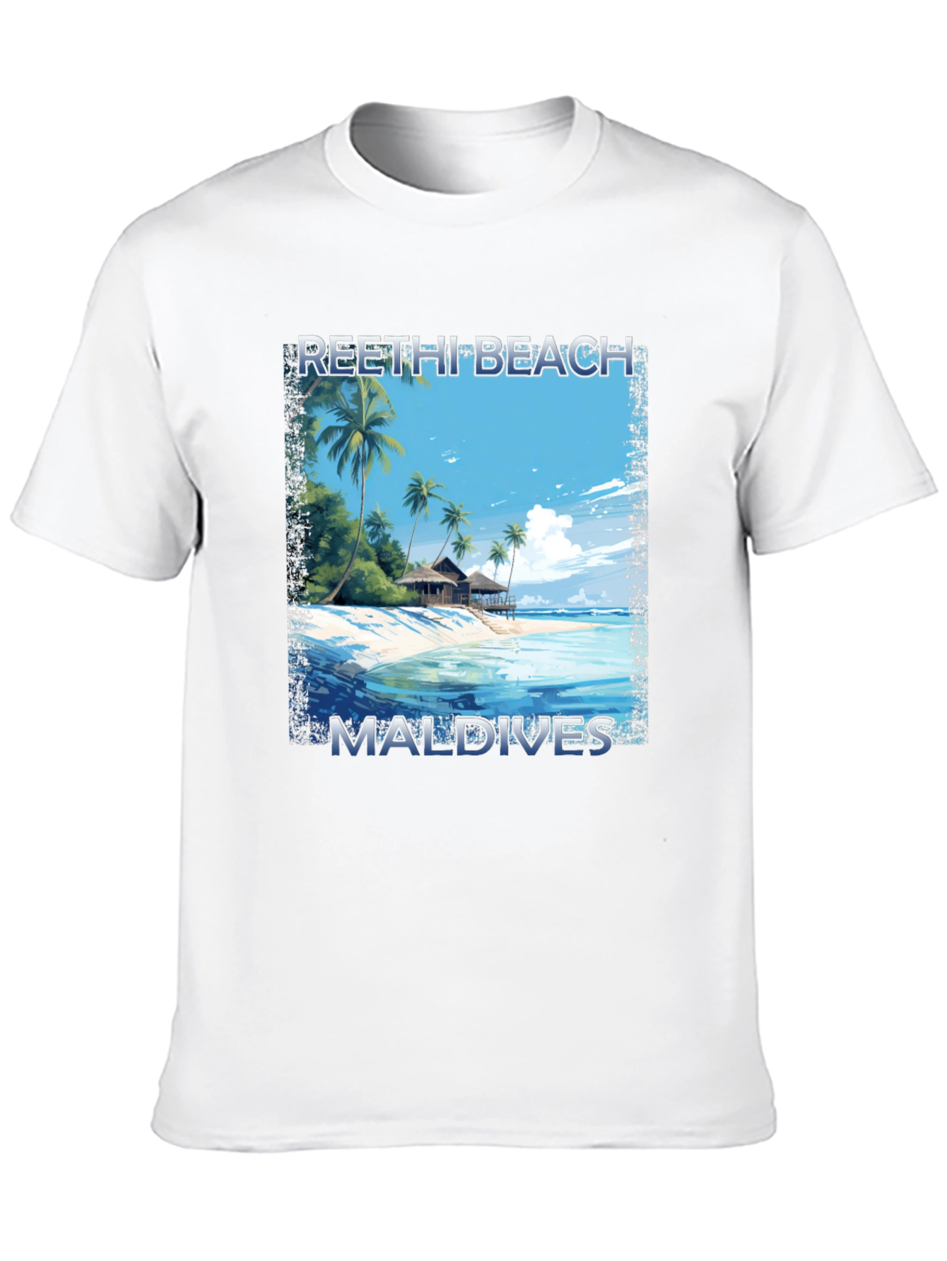 Reethi Beach Maldives Graphic Tee