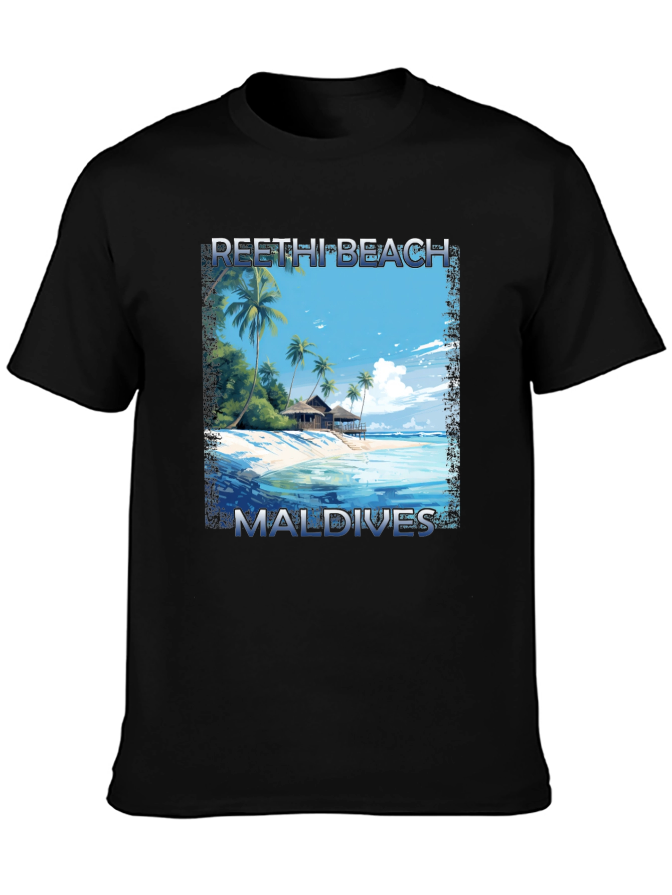 Reethi Beach Maldives Graphic Tee