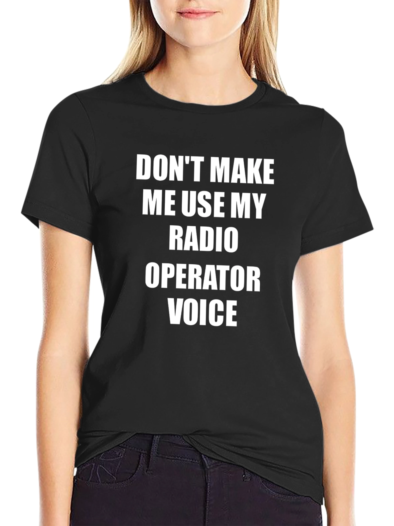 Radio Operator Voice T-Shirt - Funny Gift!