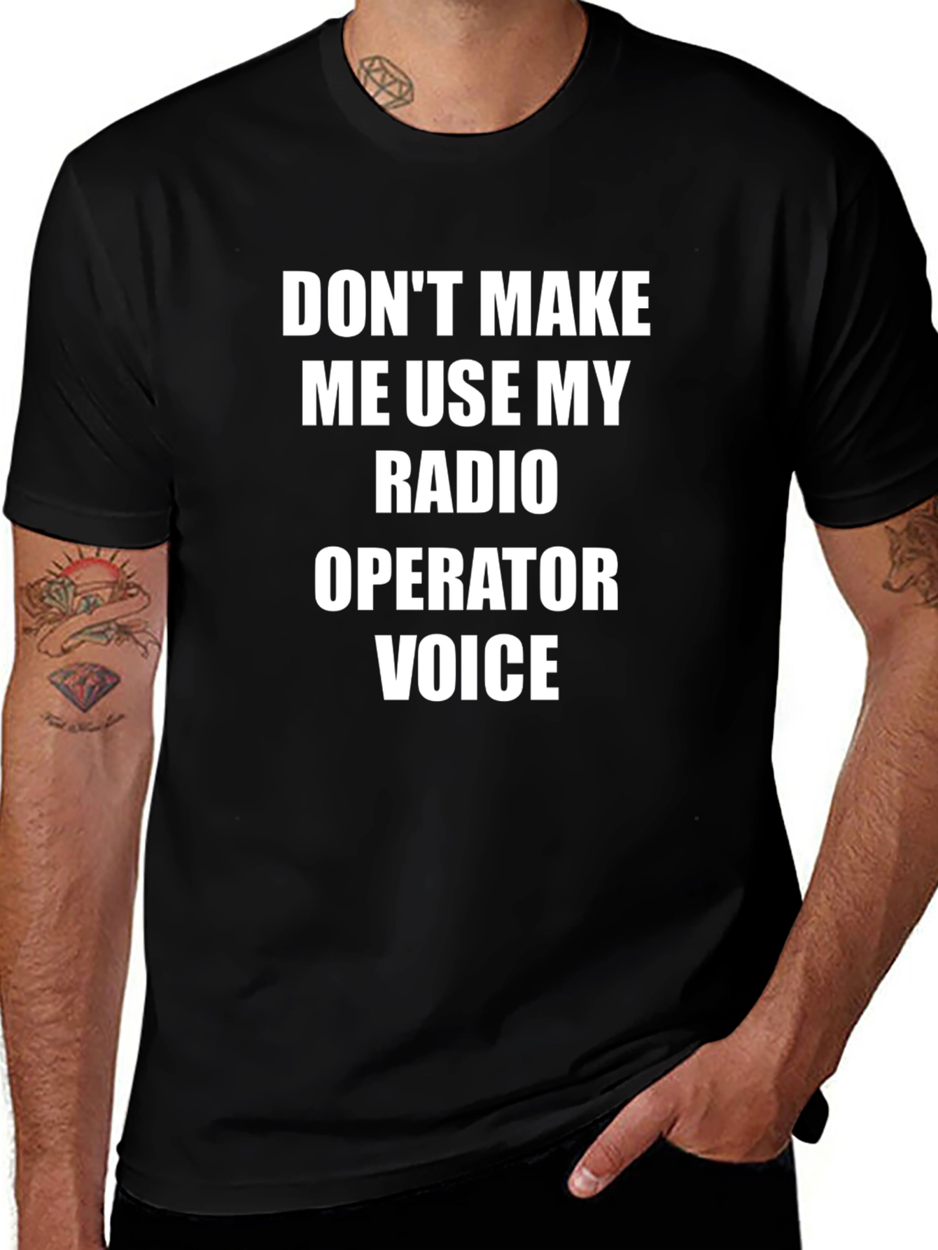 Radio Operator Voice T-Shirt - Funny Gift!
