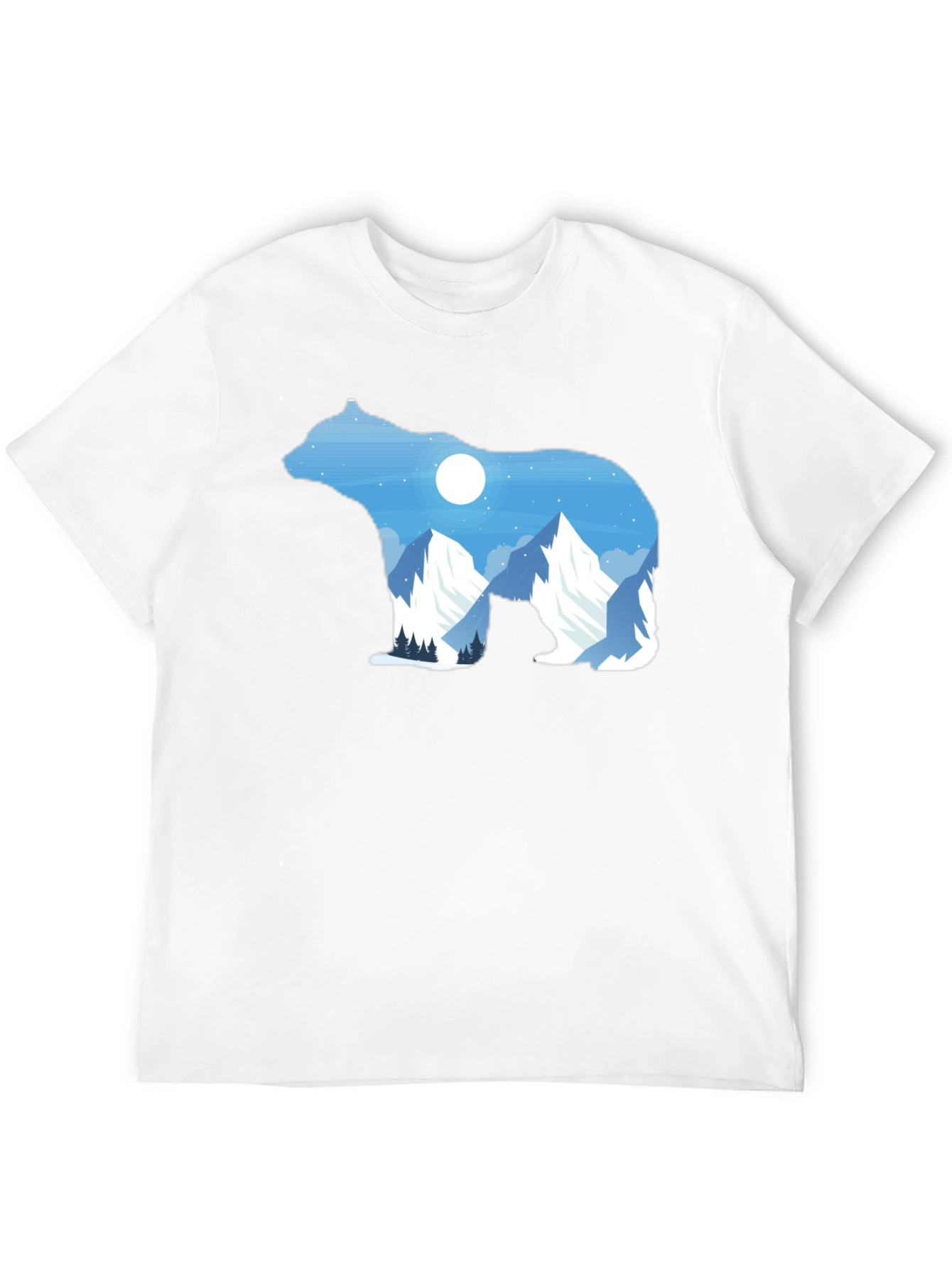 Bear Mountain Graphic Tee - Black