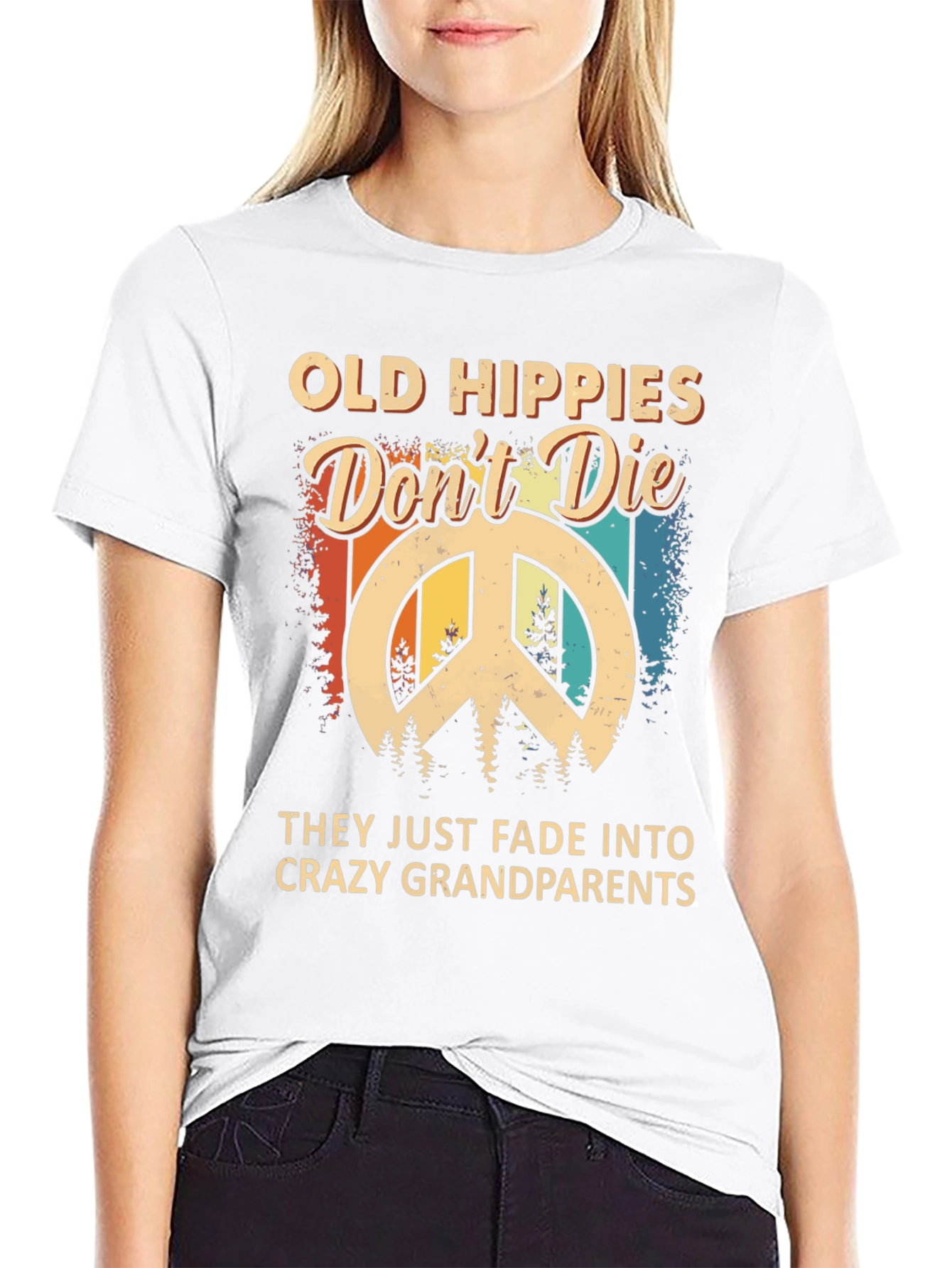 Old Hippies Dont Die T-Shirt