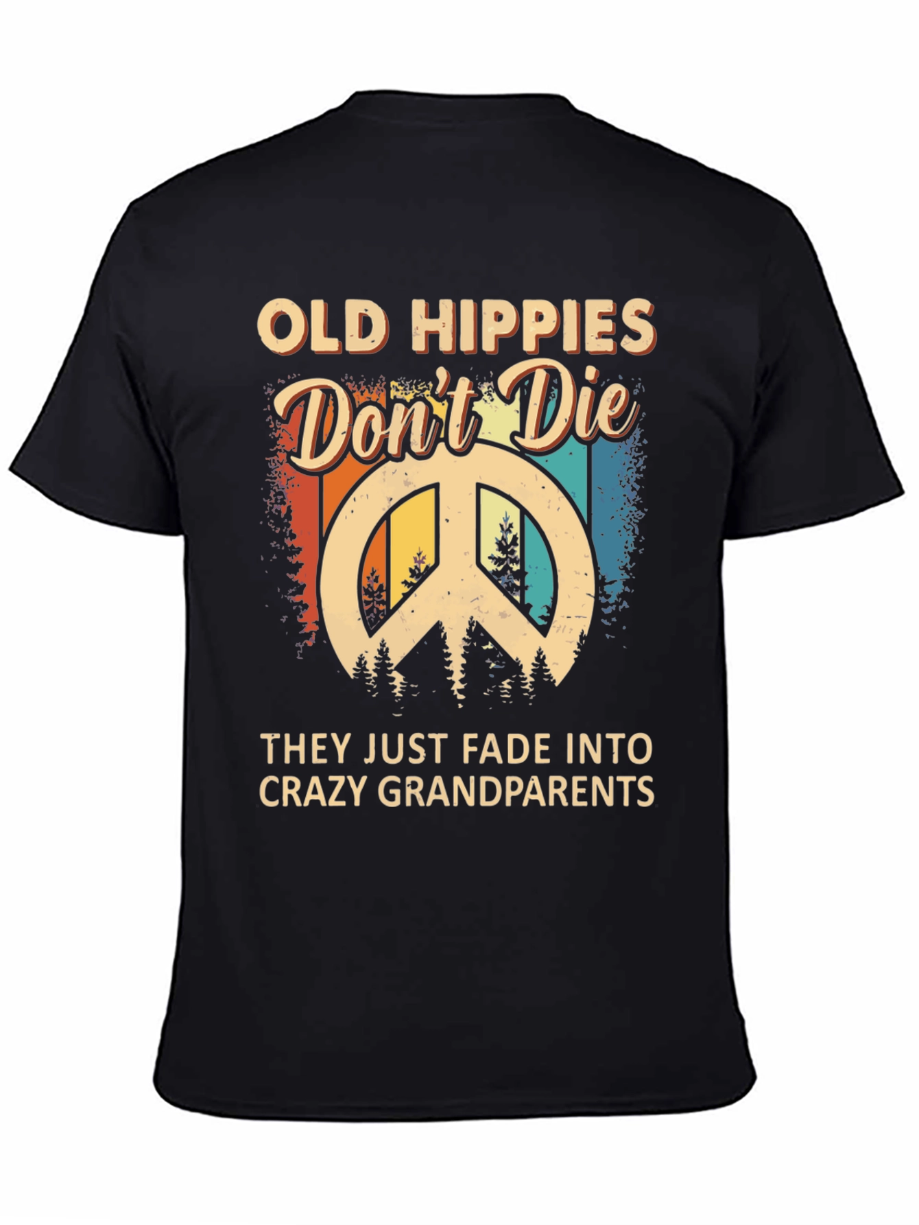 Old Hippies Dont Die T-Shirt