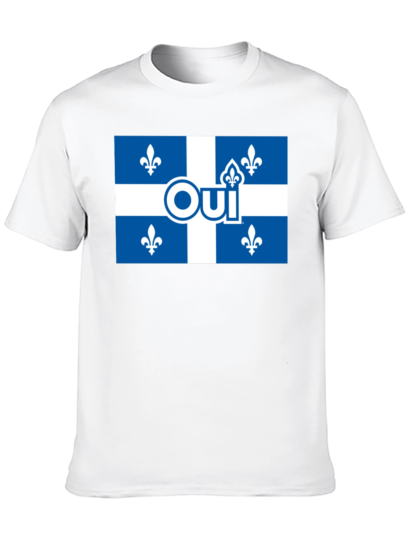Quebec Oui Flag T-Shirt - Canada Souvenir