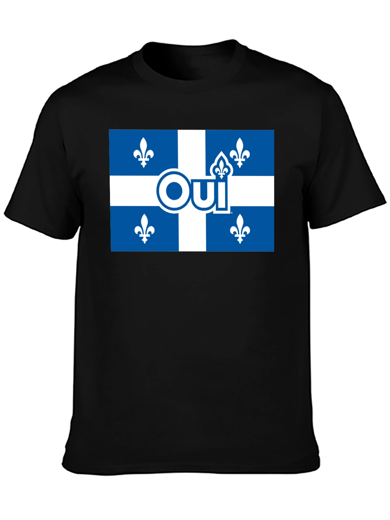 Quebec Oui Flag T-Shirt - Canada Souvenir