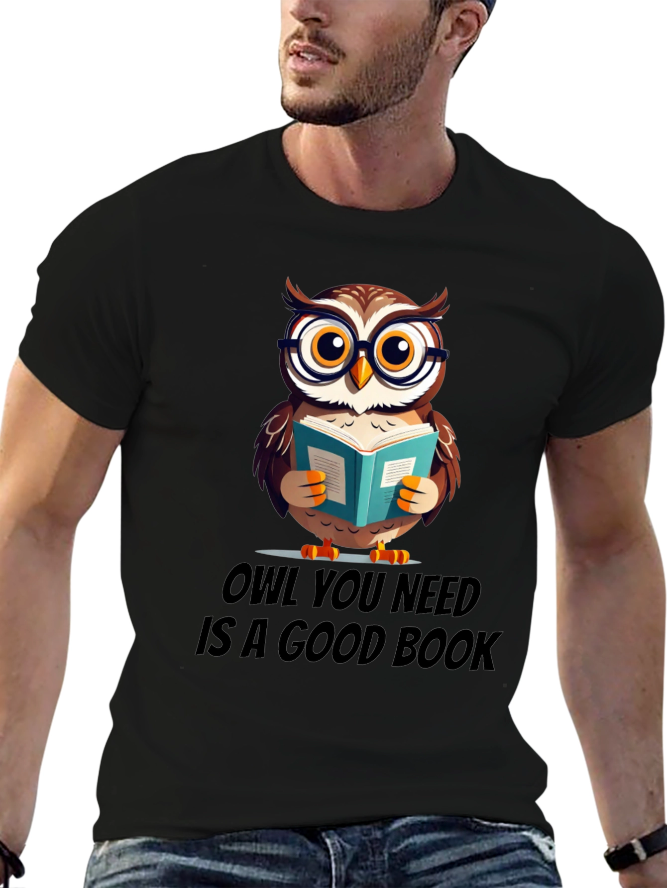 Owl You Need Is A Good Book T-Shirt