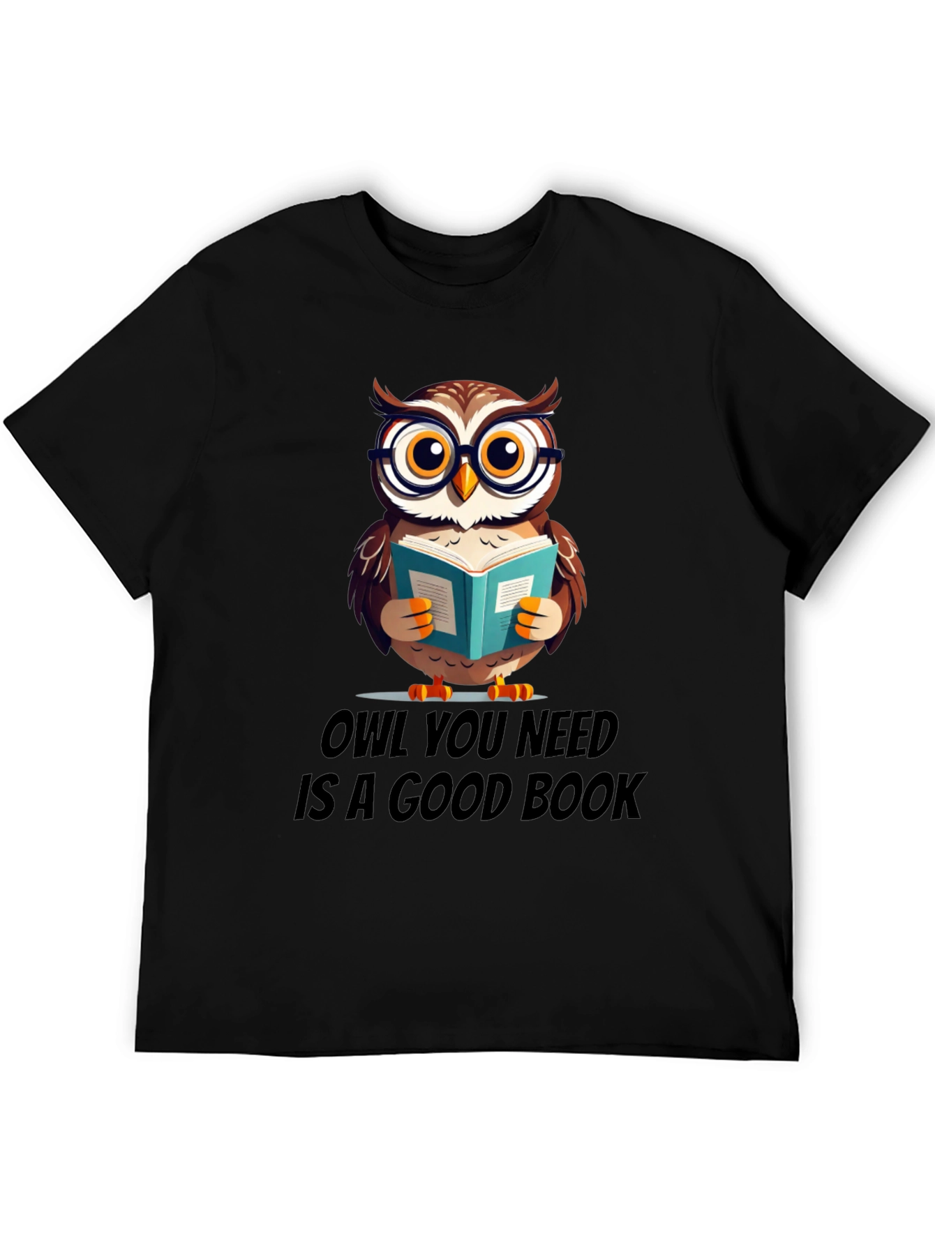Owl You Need Is A Good Book T-Shirt