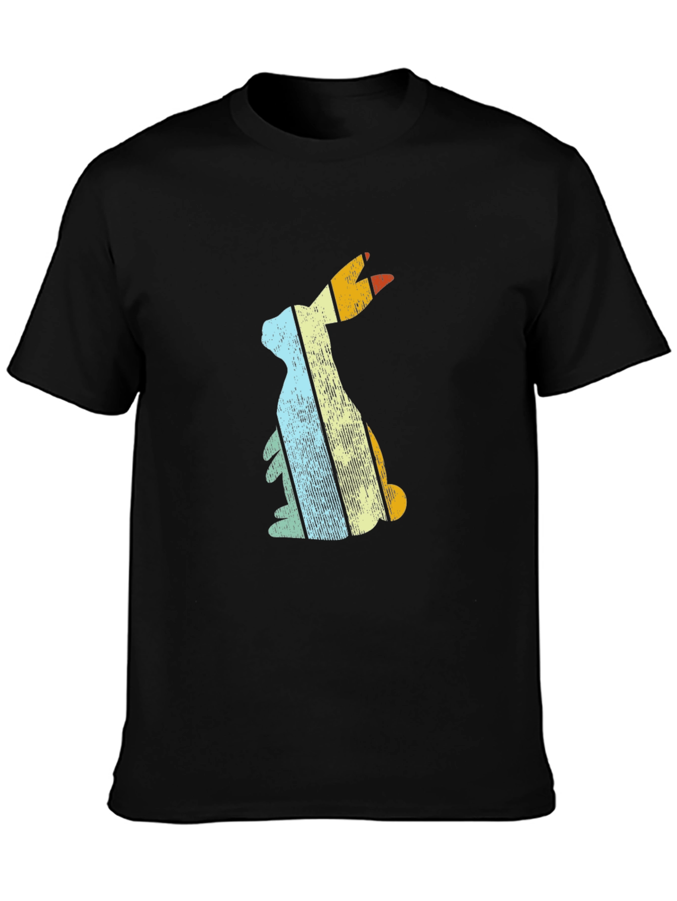 Retro Easter Bunny T-Shirt - Distressed Graphic Tee