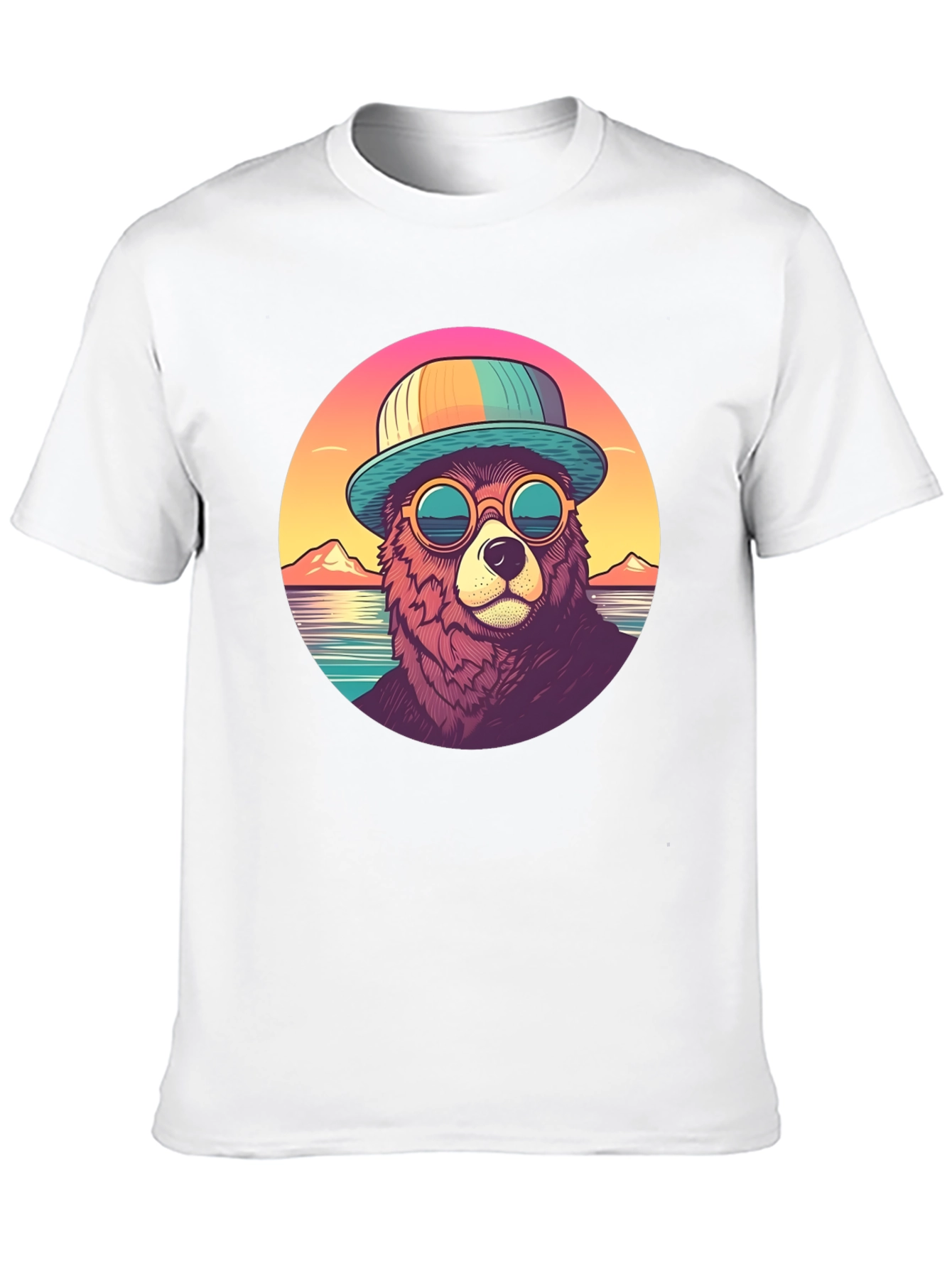 Cool Bear Graphic Tee - Summer Vibes T-Shirt