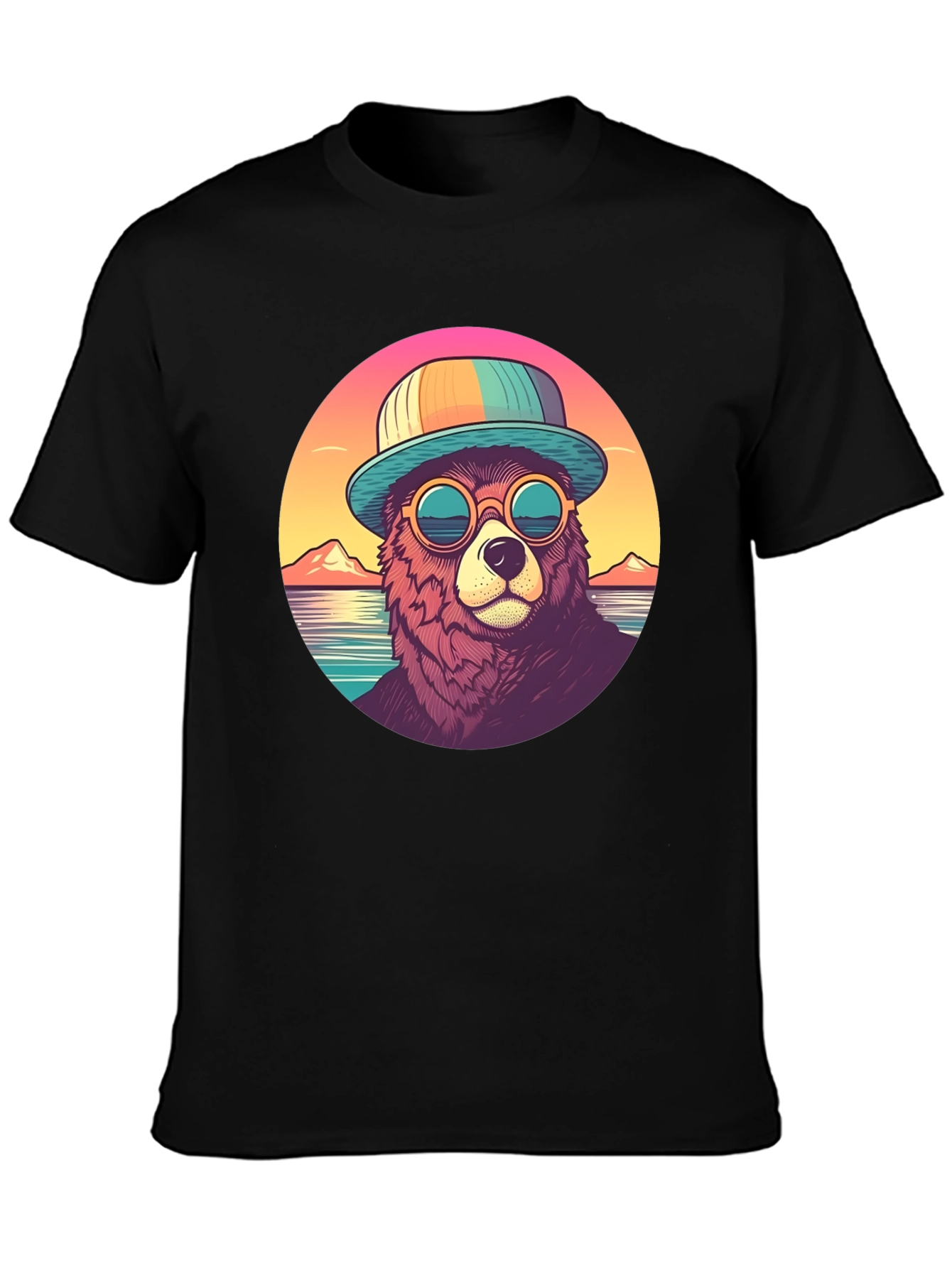 Cool Bear Graphic Tee - Summer Vibes T-Shirt