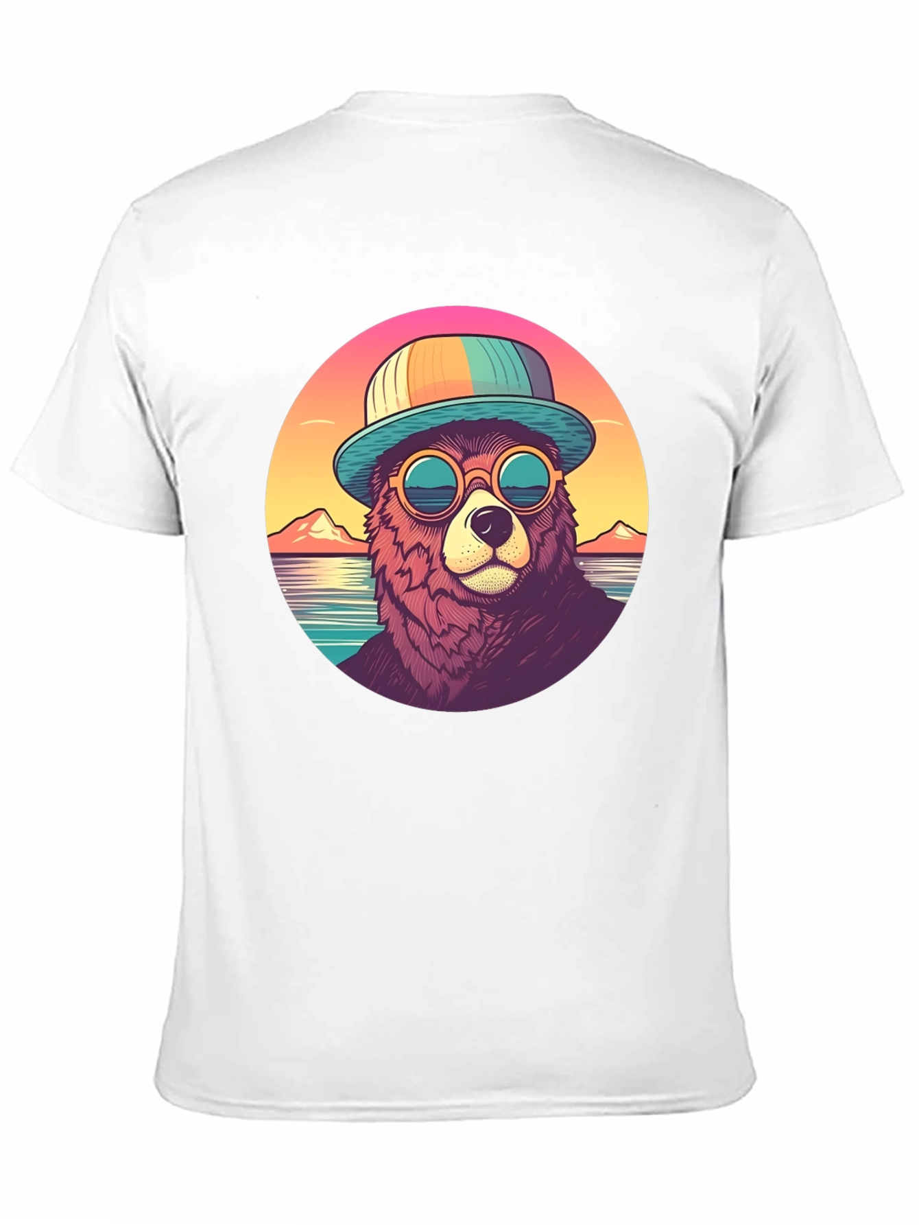 Cool Bear Graphic Tee - Summer Vibes T-Shirt