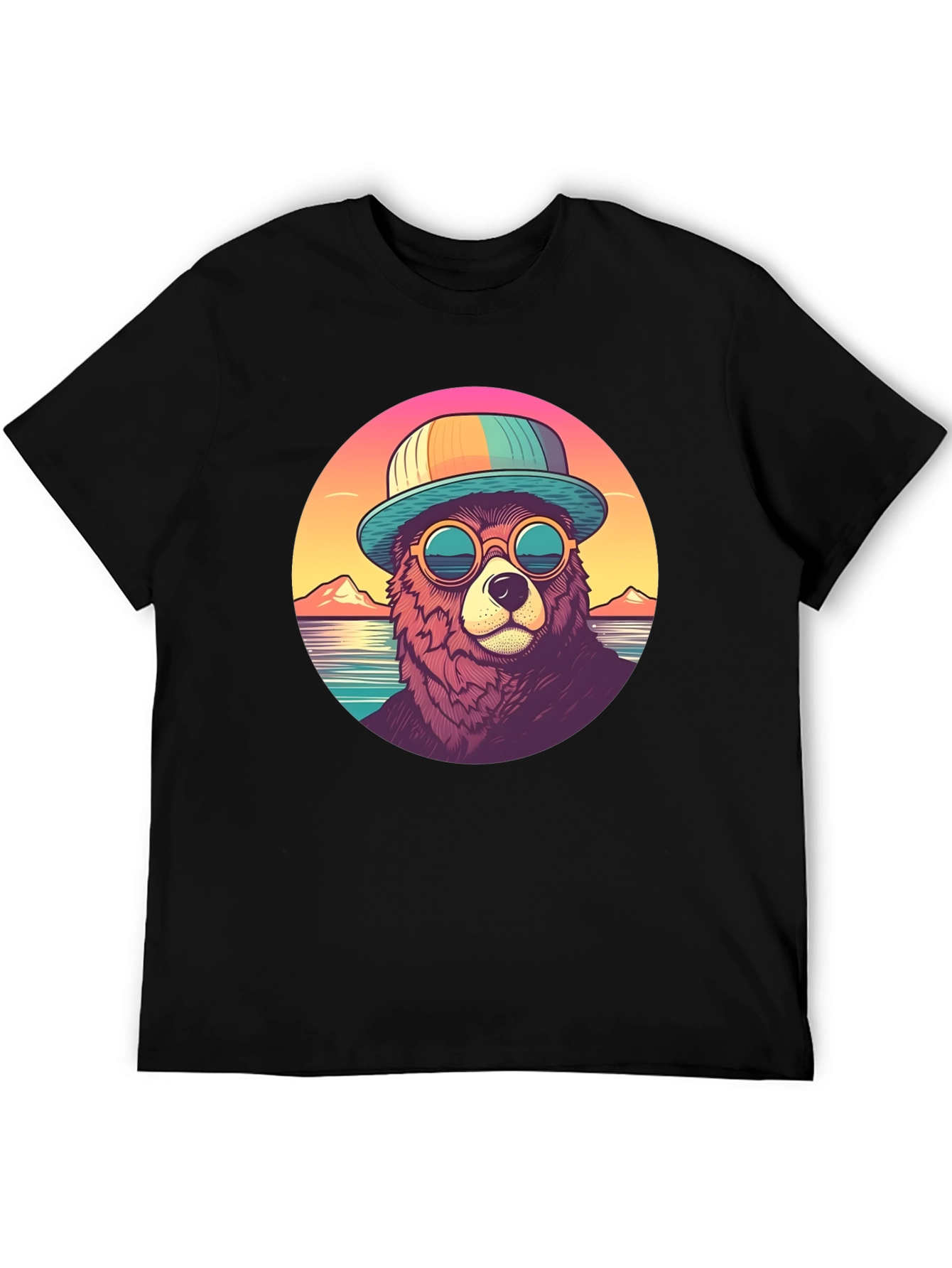 Cool Bear Graphic Tee - Summer Vibes T-Shirt