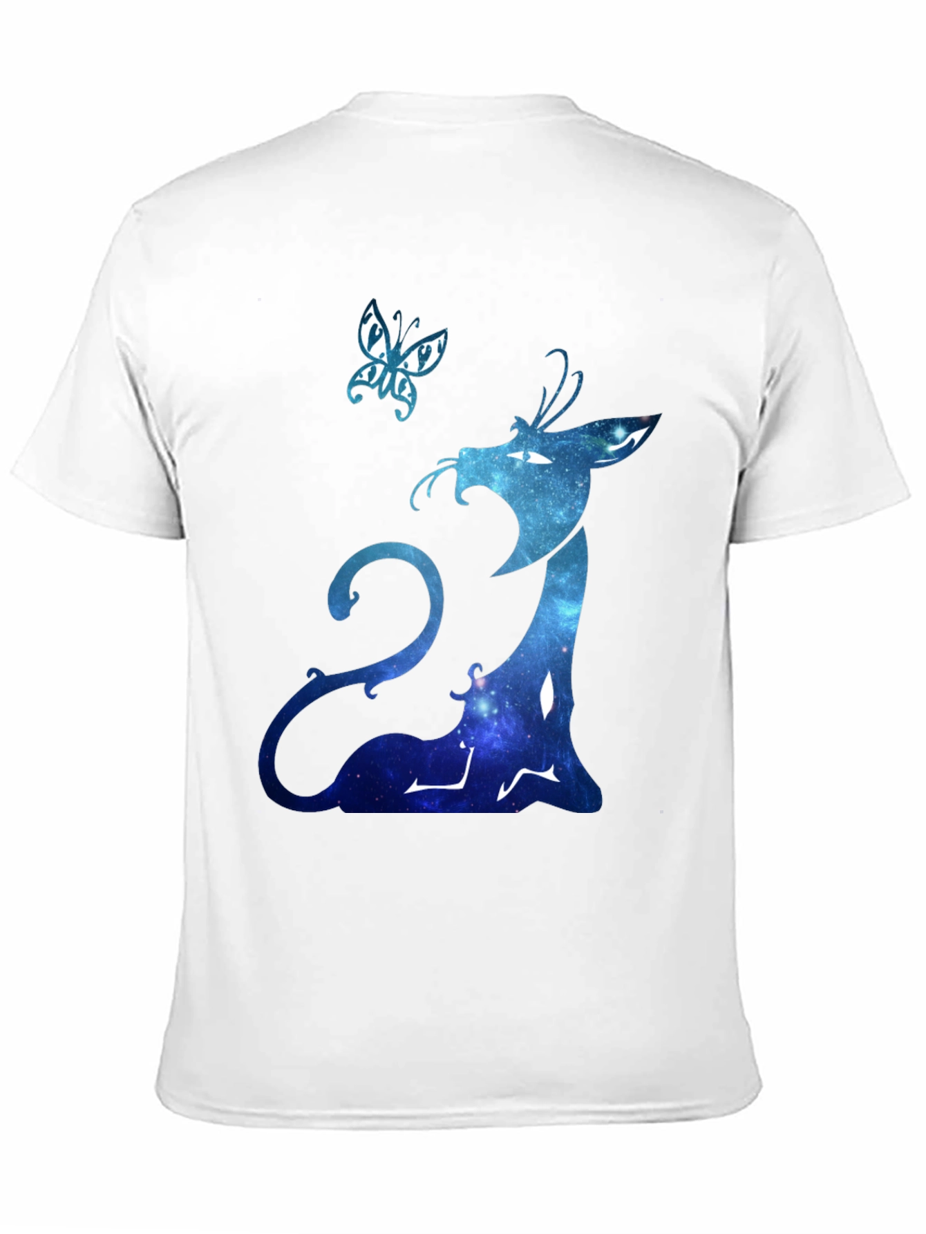 Galaxy Dragon Graphic Black Tee