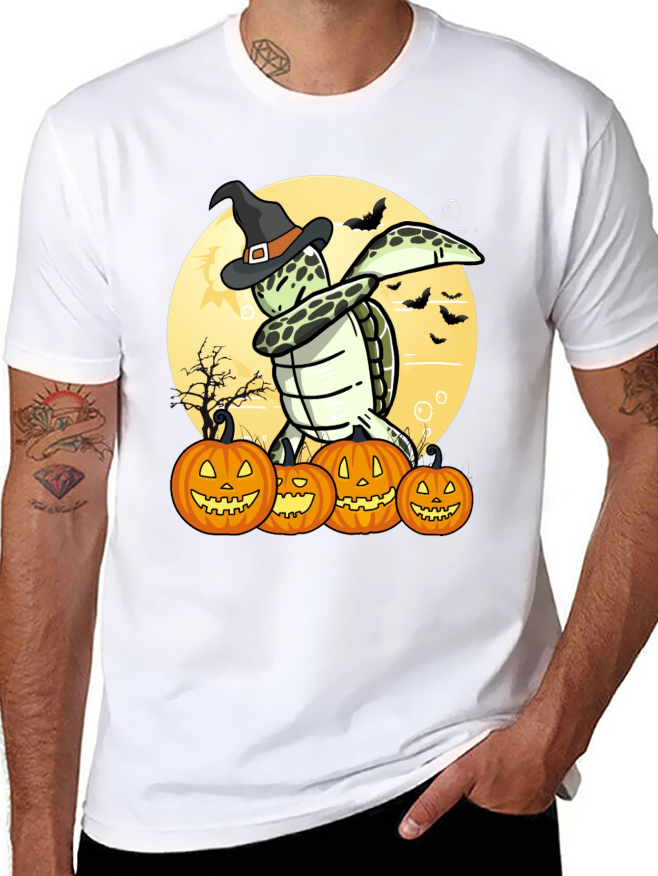 Halloween Turtle Dab T-Shirt