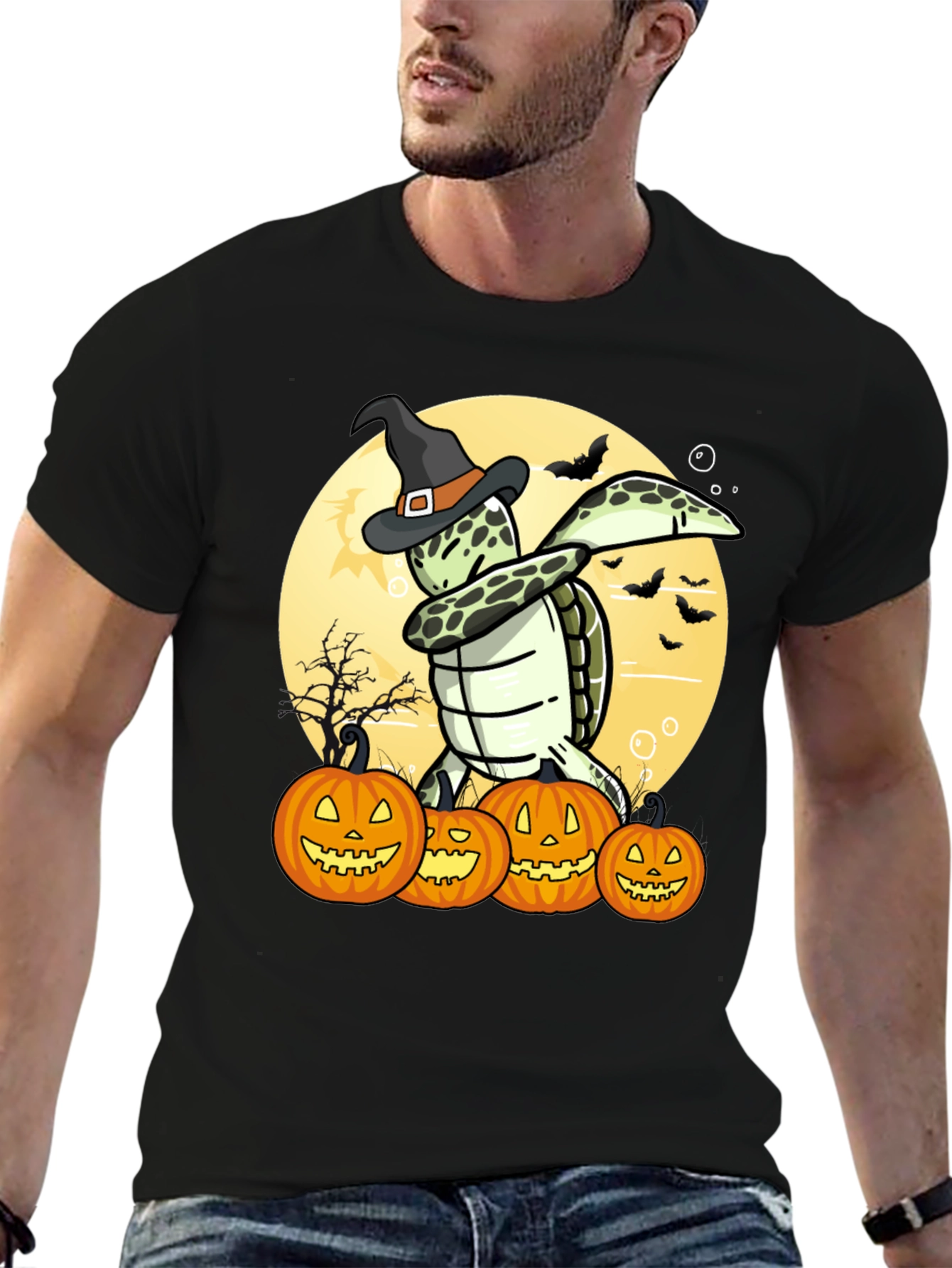 Halloween Turtle Dab T-Shirt