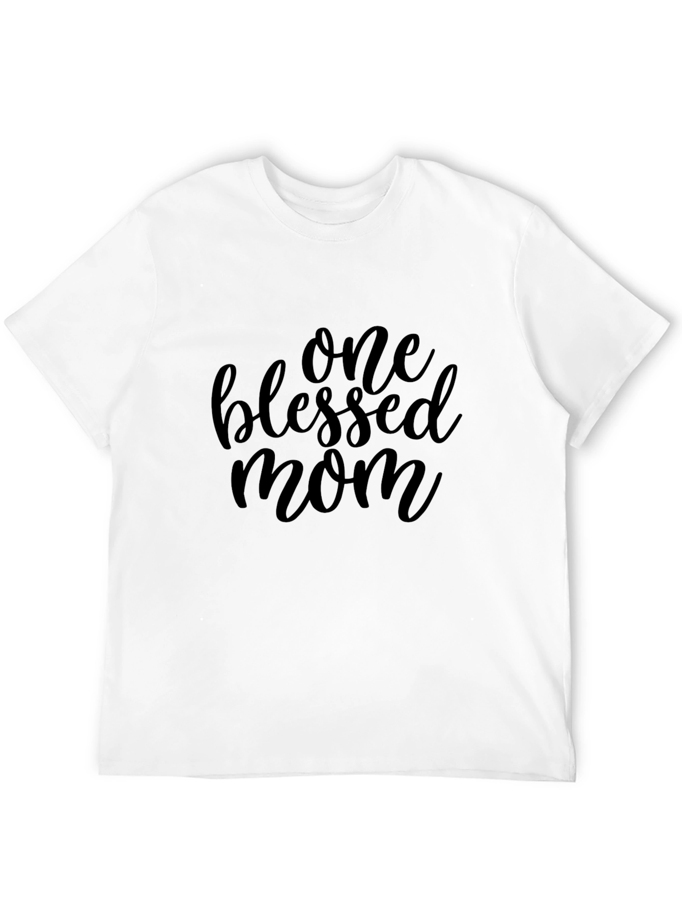 Blessed Mom Graphic Tee - Stylish Comfort