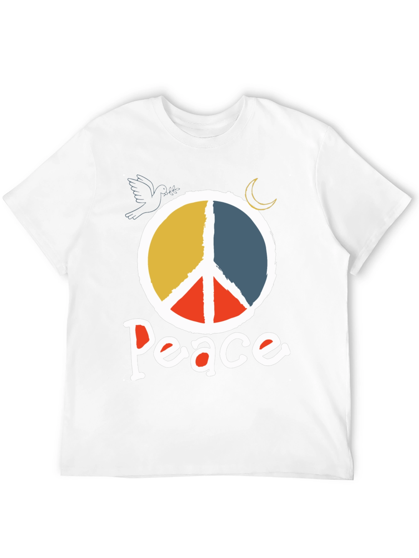 Peace Sign Graphic T-Shirt
