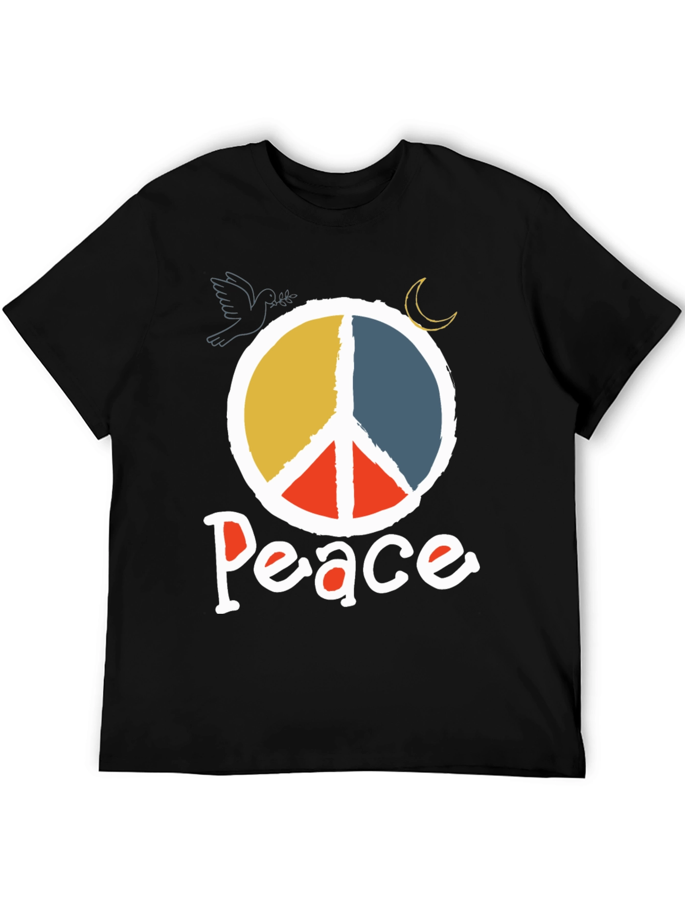 Peace Sign Graphic T-Shirt