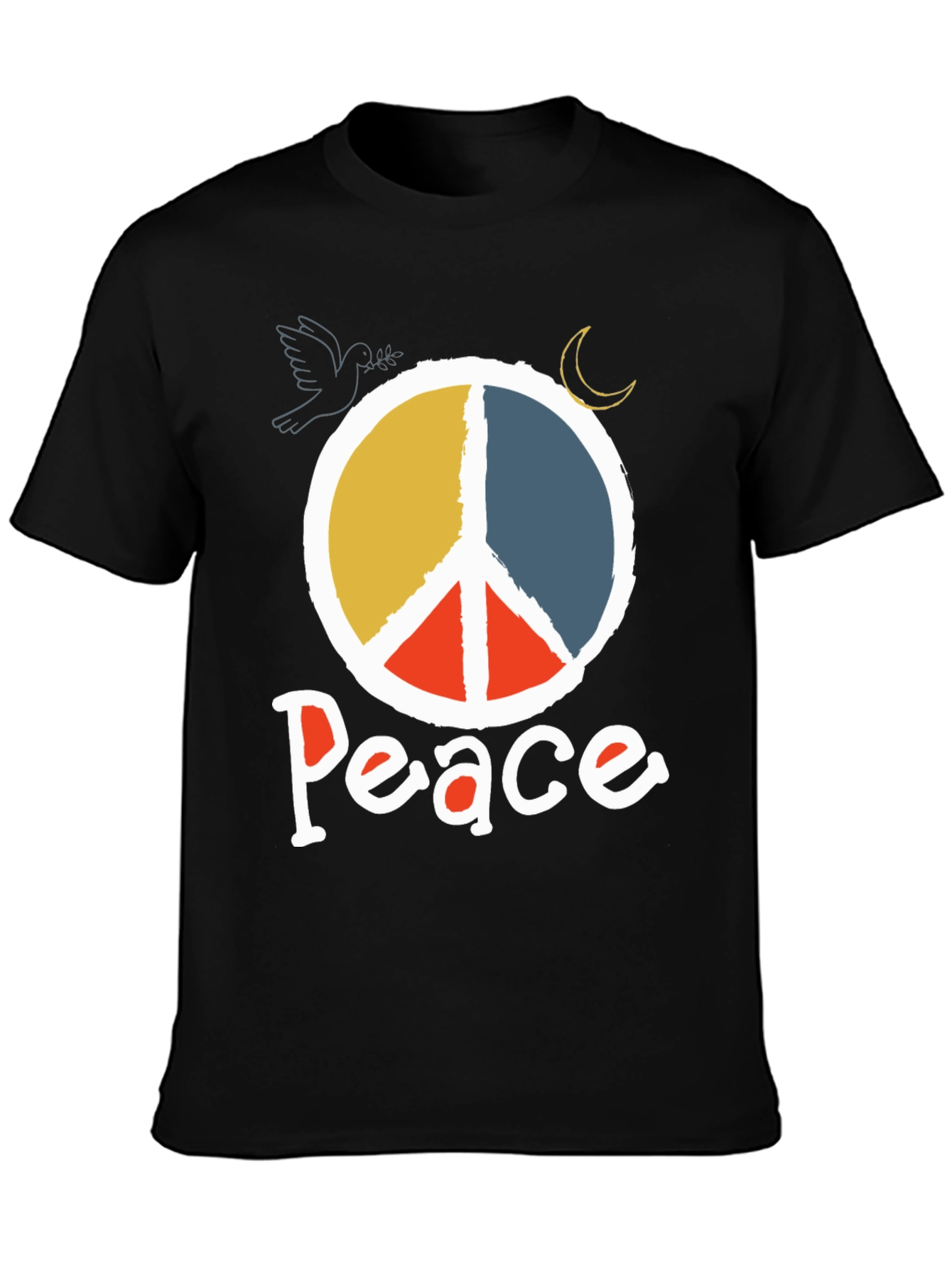 Peace Sign Graphic T-Shirt
