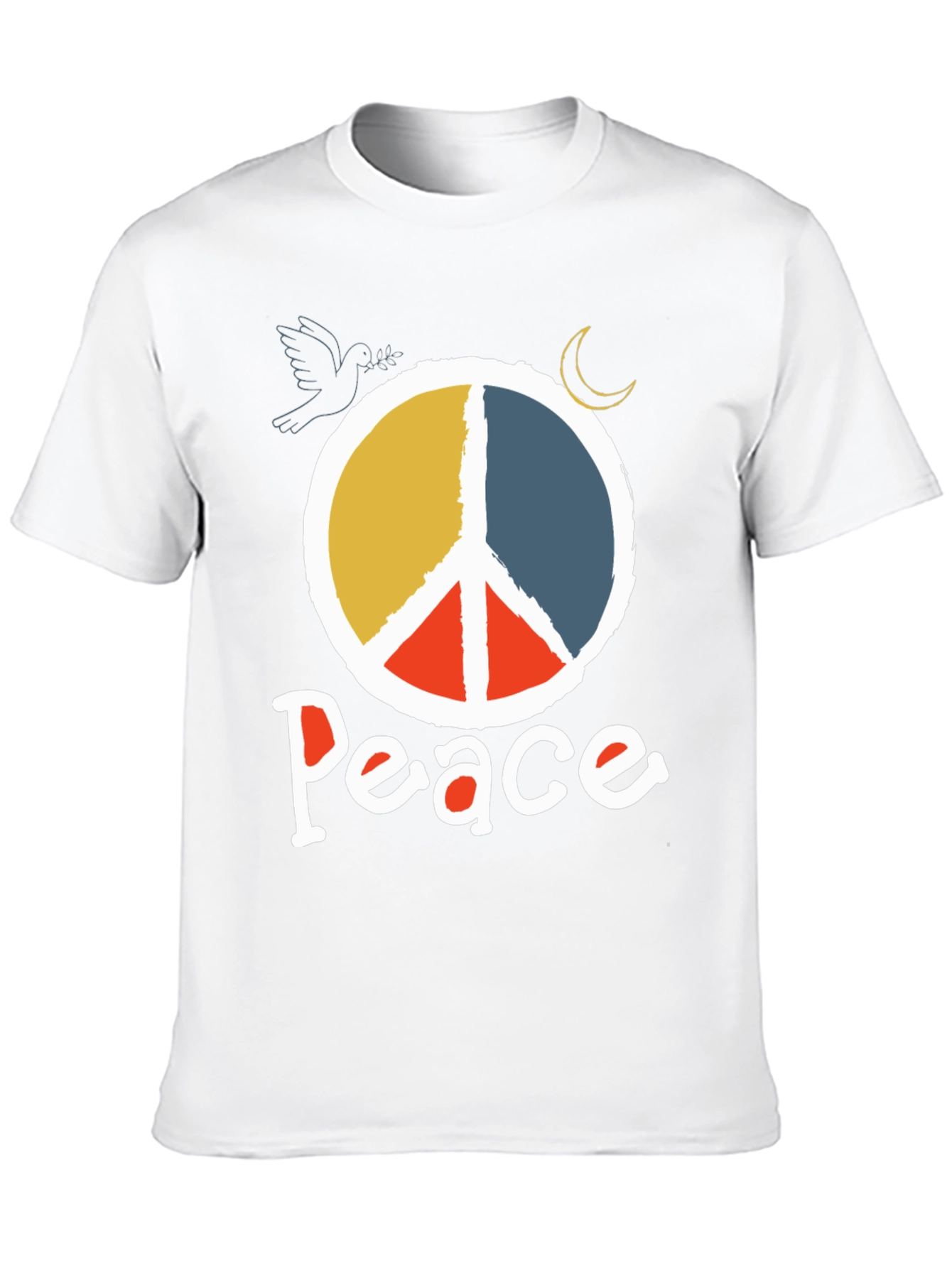 Peace Sign Graphic T-Shirt