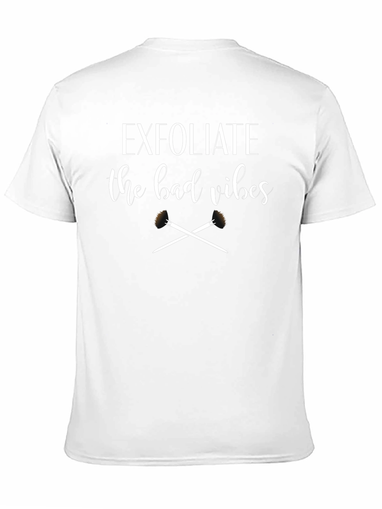 Exfoliate Bad Vibes Black T-Shirt