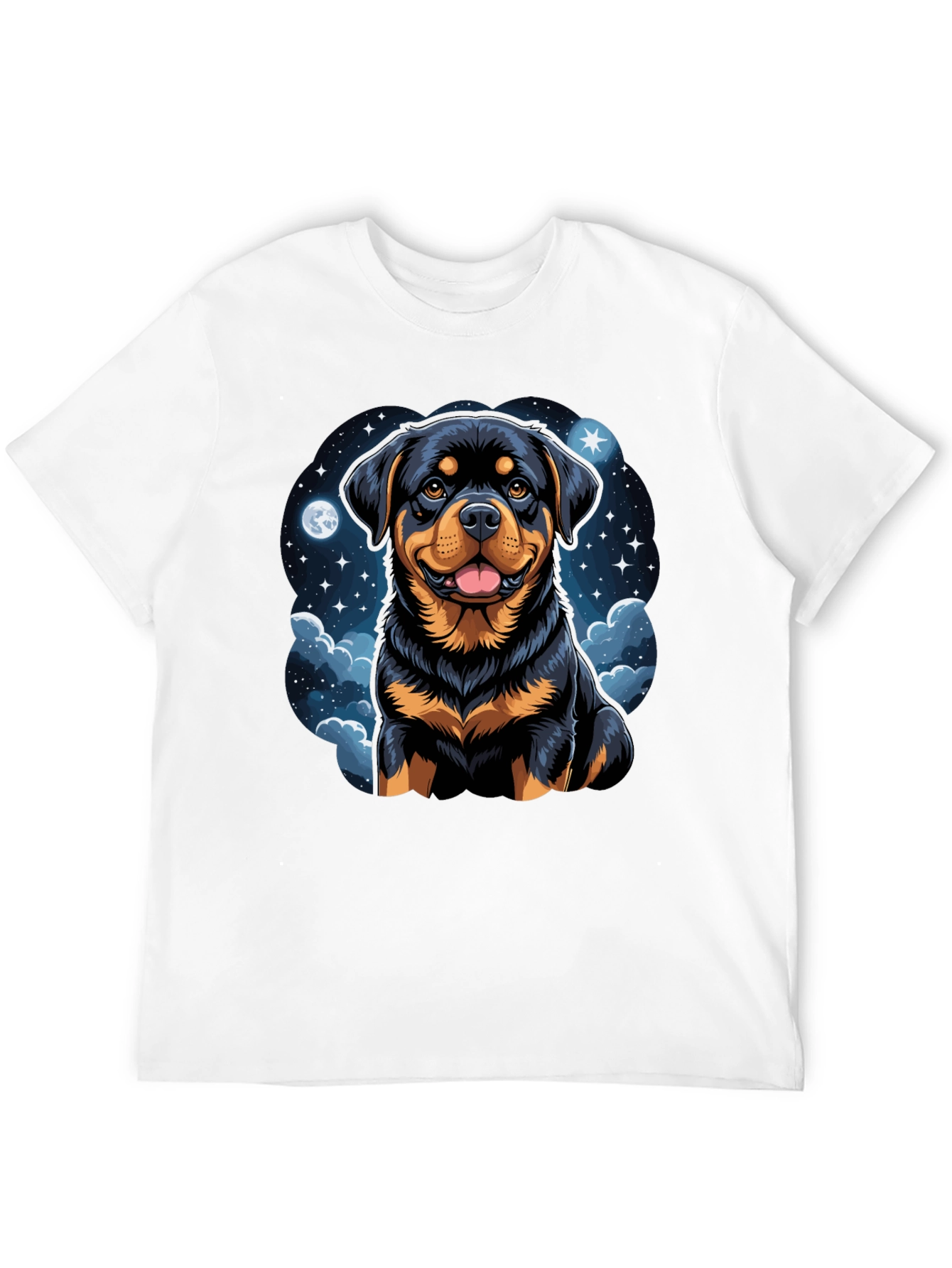 Rottweiler Dog Lover Black T-Shirt