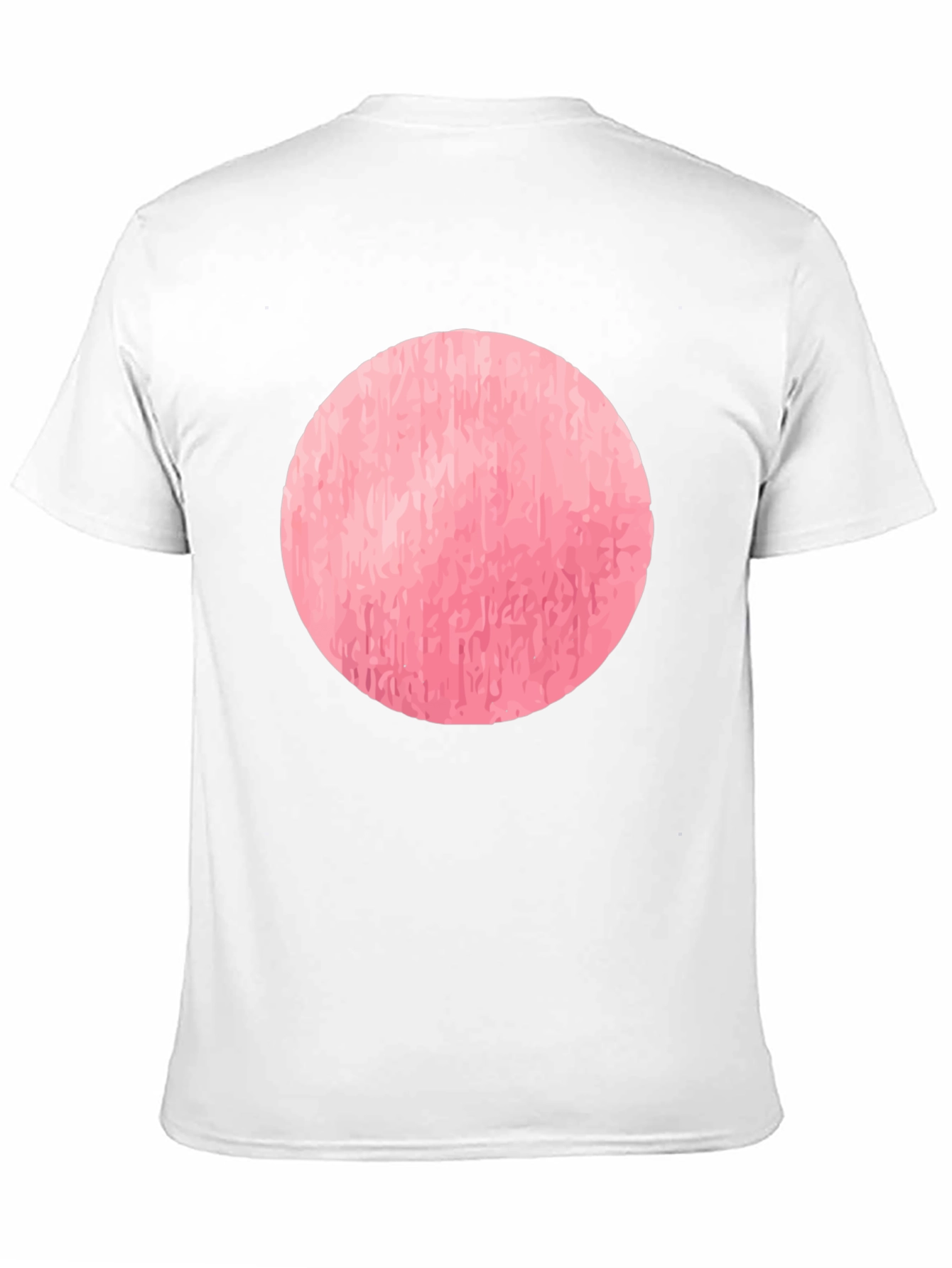 Pink Circle Graphic T-Shirt - Casual Style
