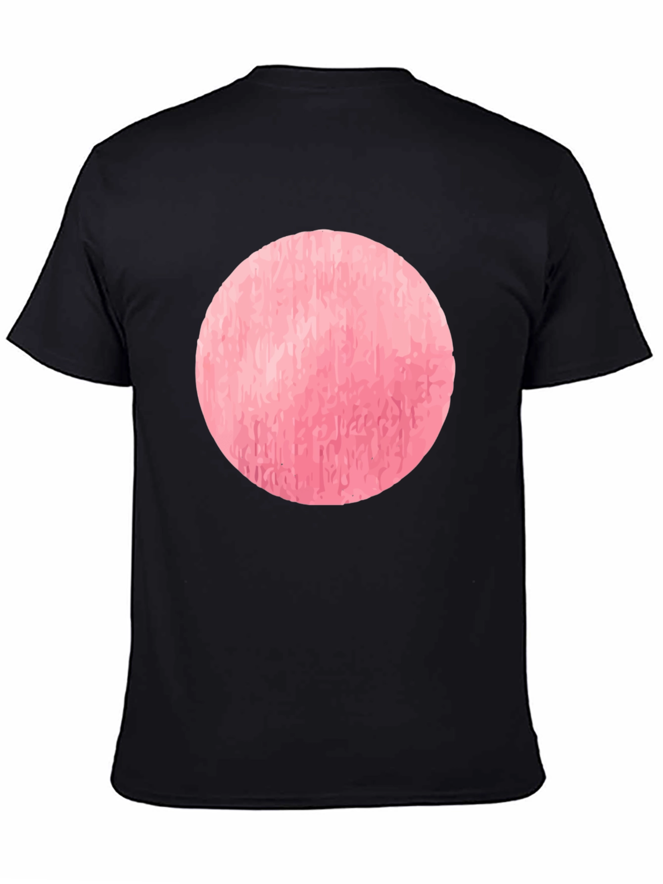 Pink Circle Graphic T-Shirt - Casual Style