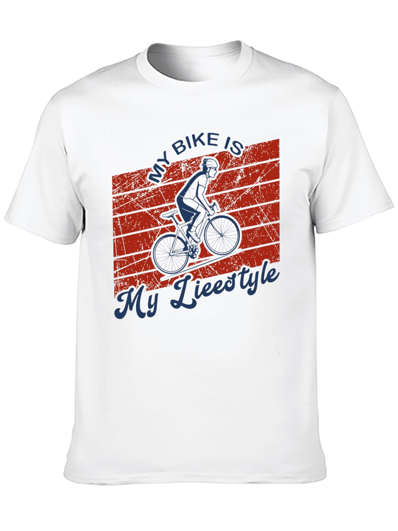 My Bike is My Lifestyle Graphic T-Shirt