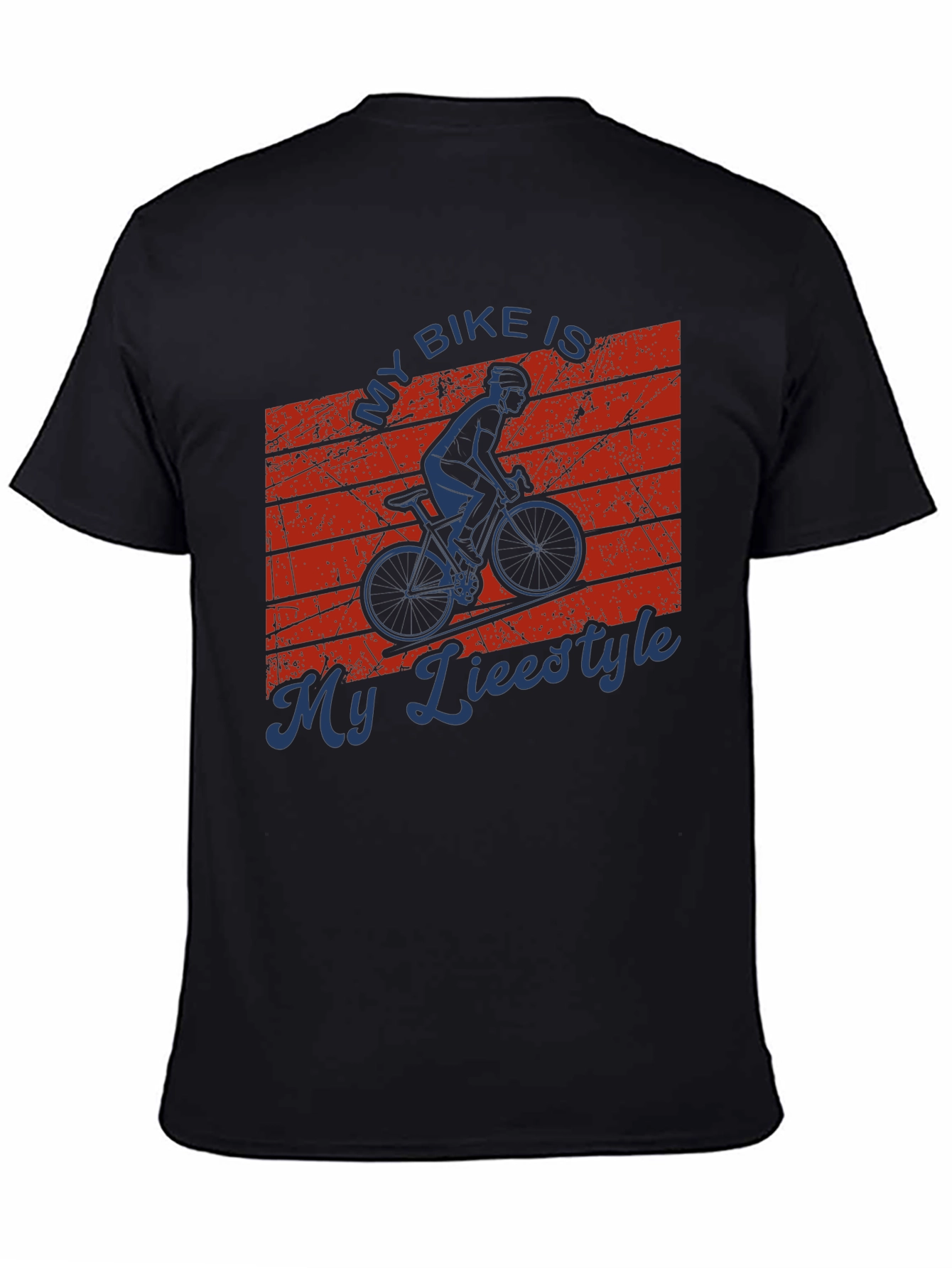 My Bike is My Lifestyle Graphic T-Shirt