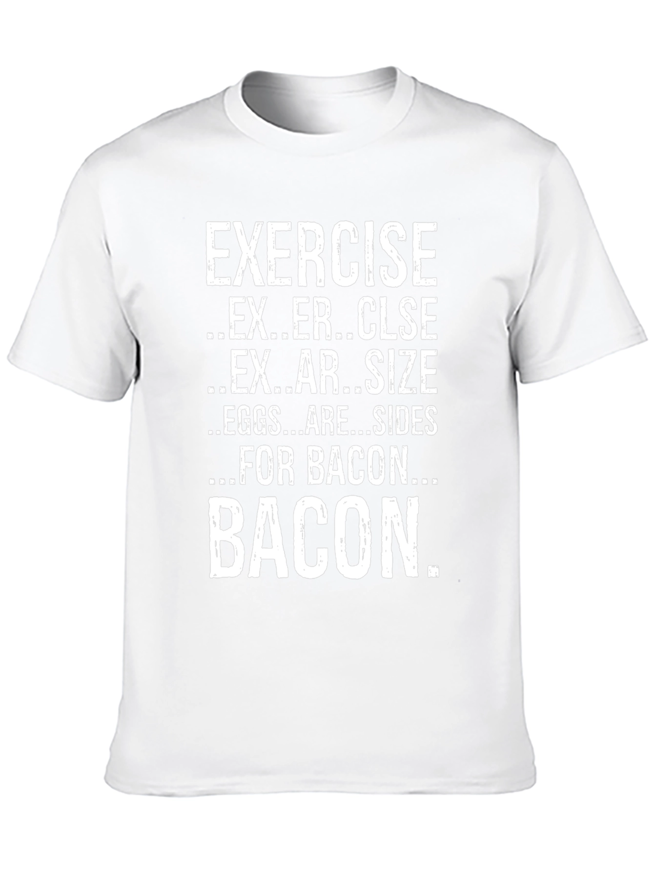 Exercise? Eggs & Bacon Mens Graphic Tee