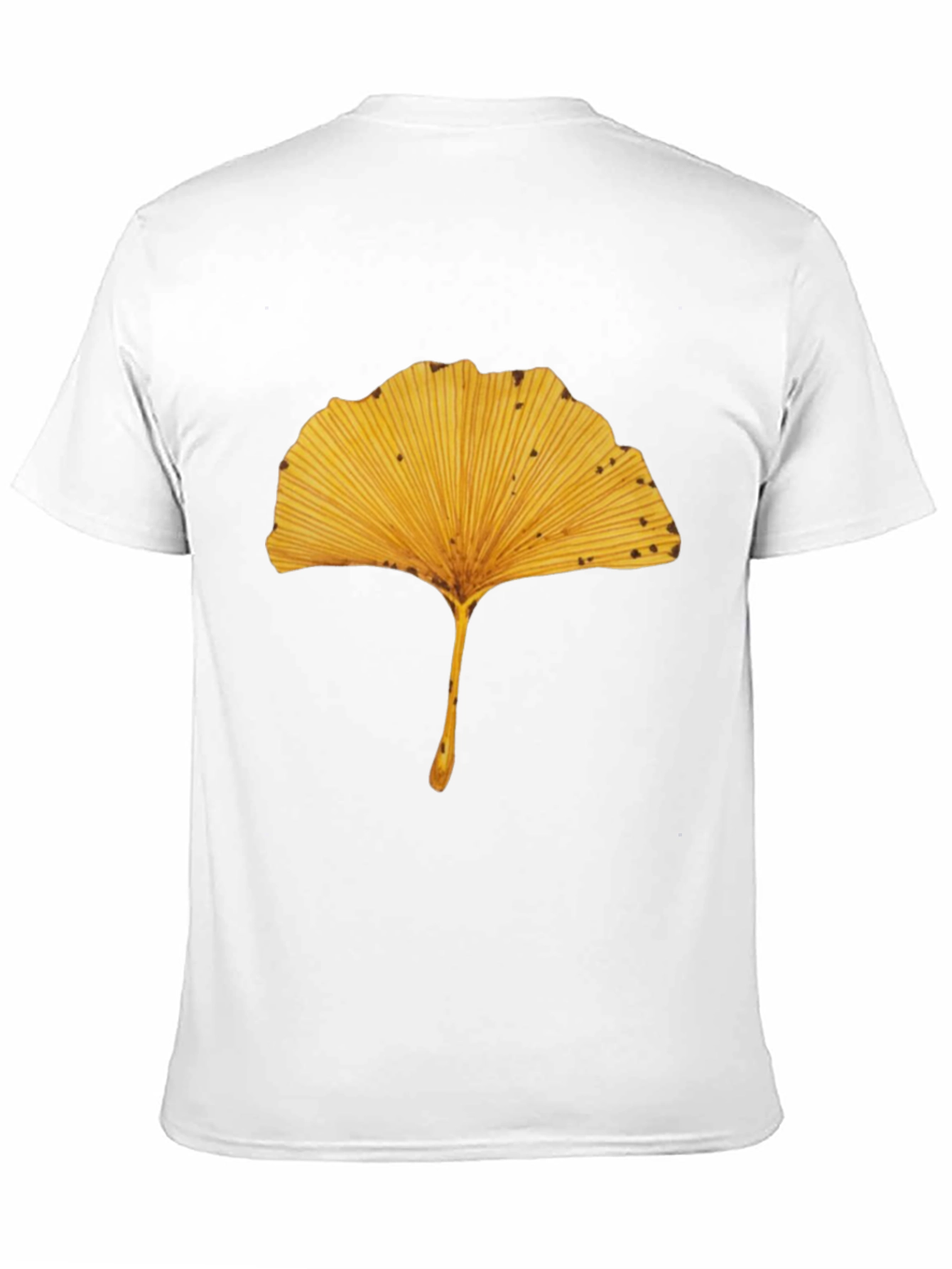 Ginkgo Leaf Black T-Shirt