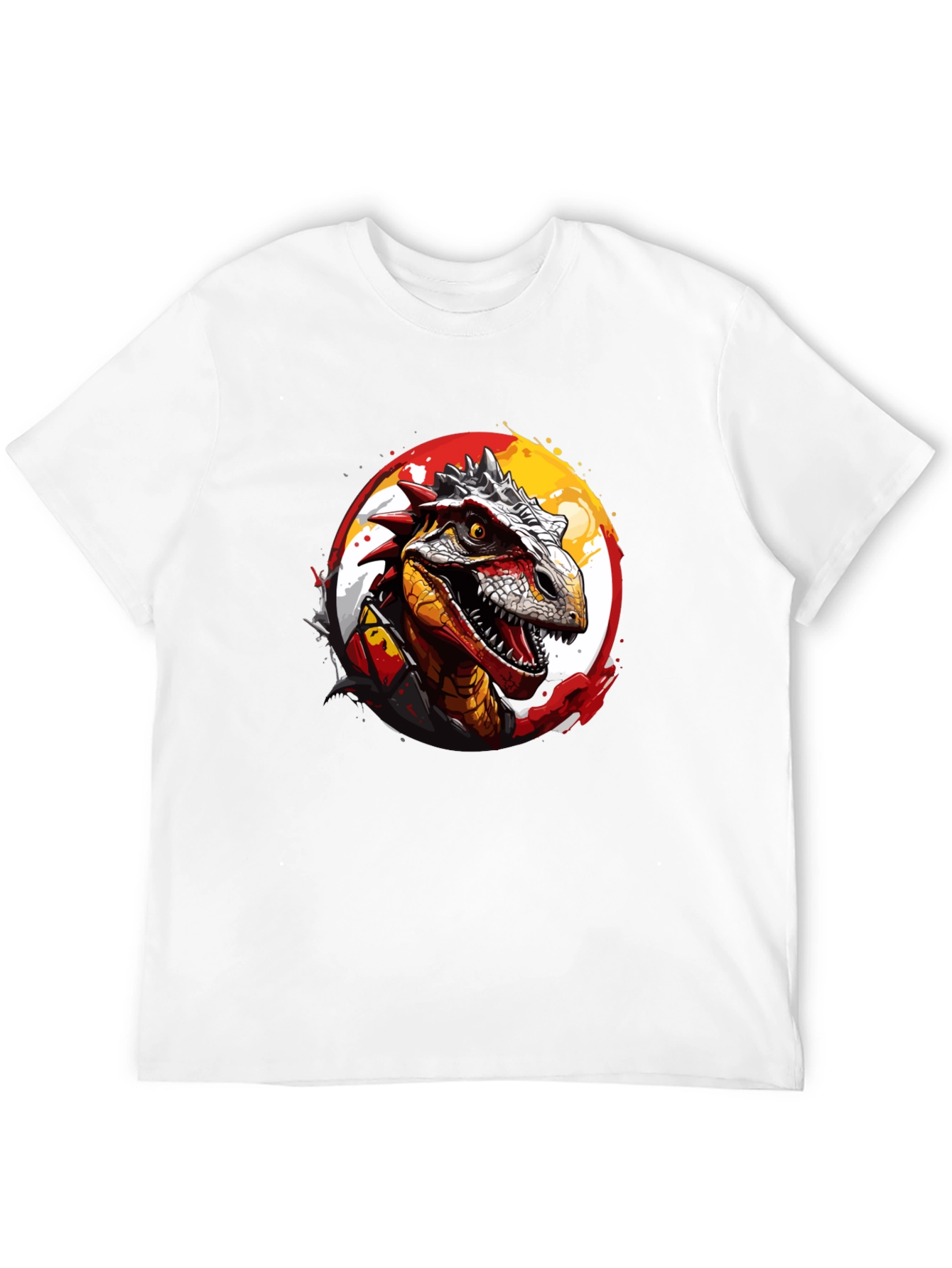 Dinosaur Graphic Black T-Shirt