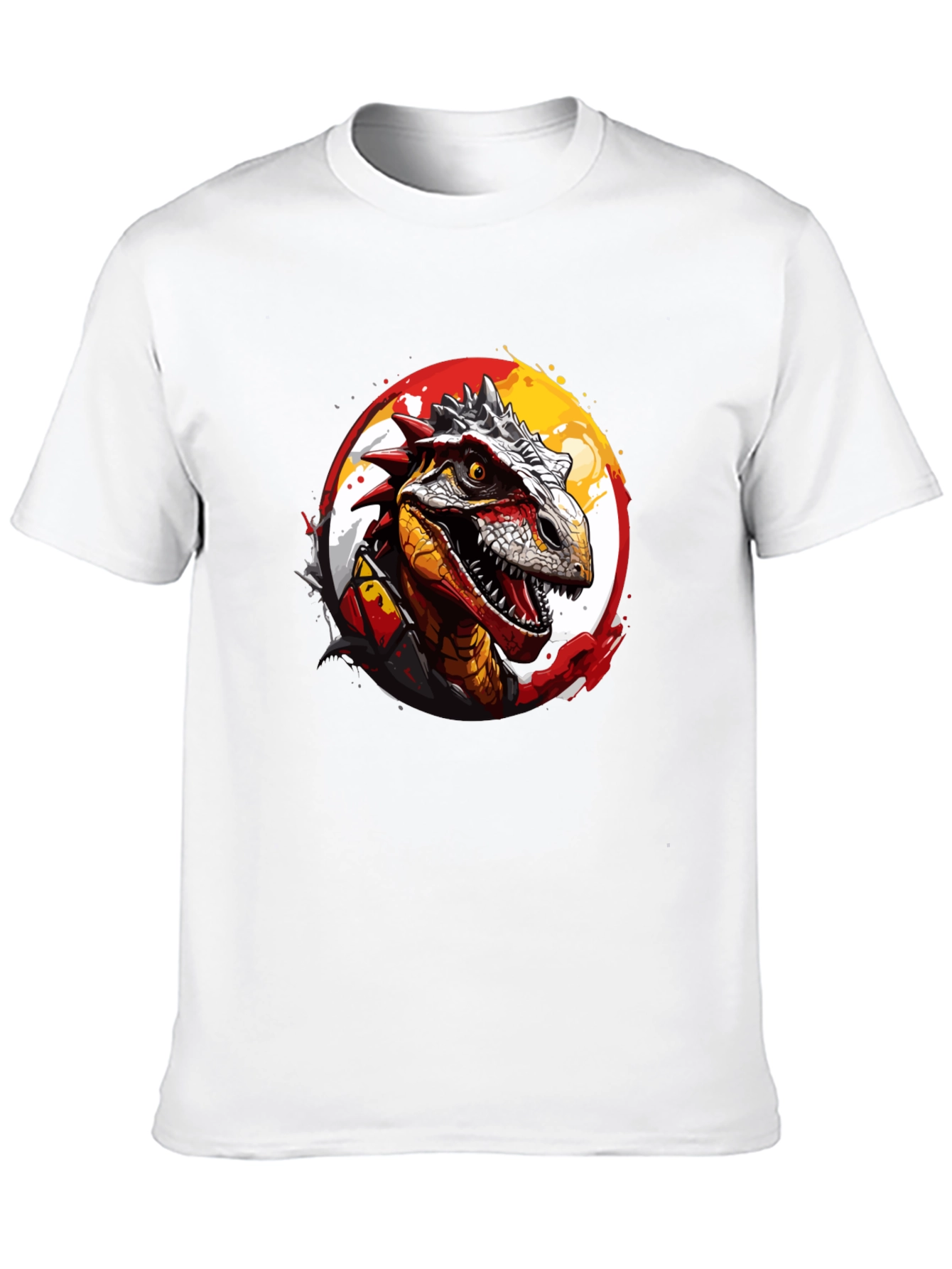 Dinosaur Graphic Black T-Shirt