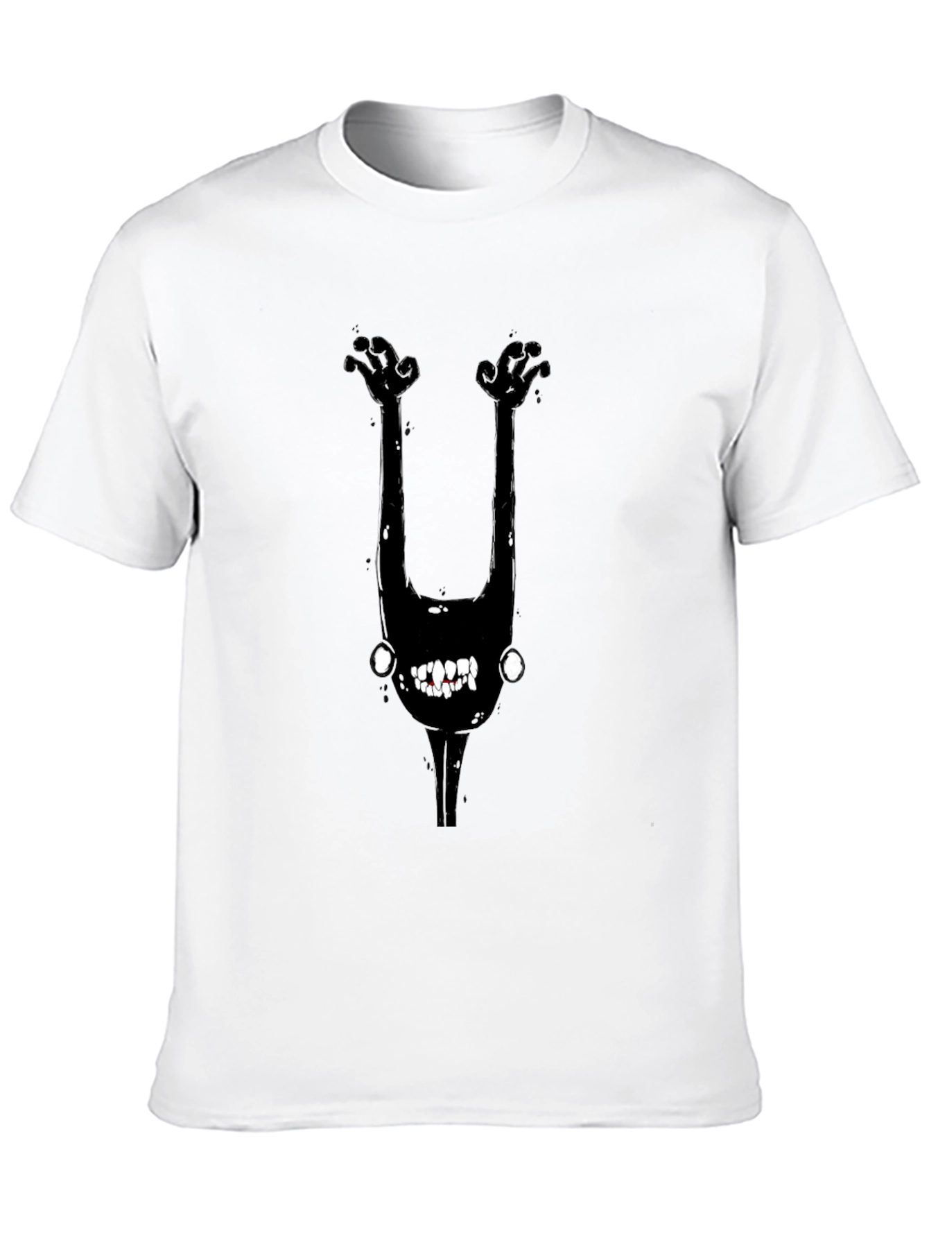 Mens Graphic Tee - Creepy Monster