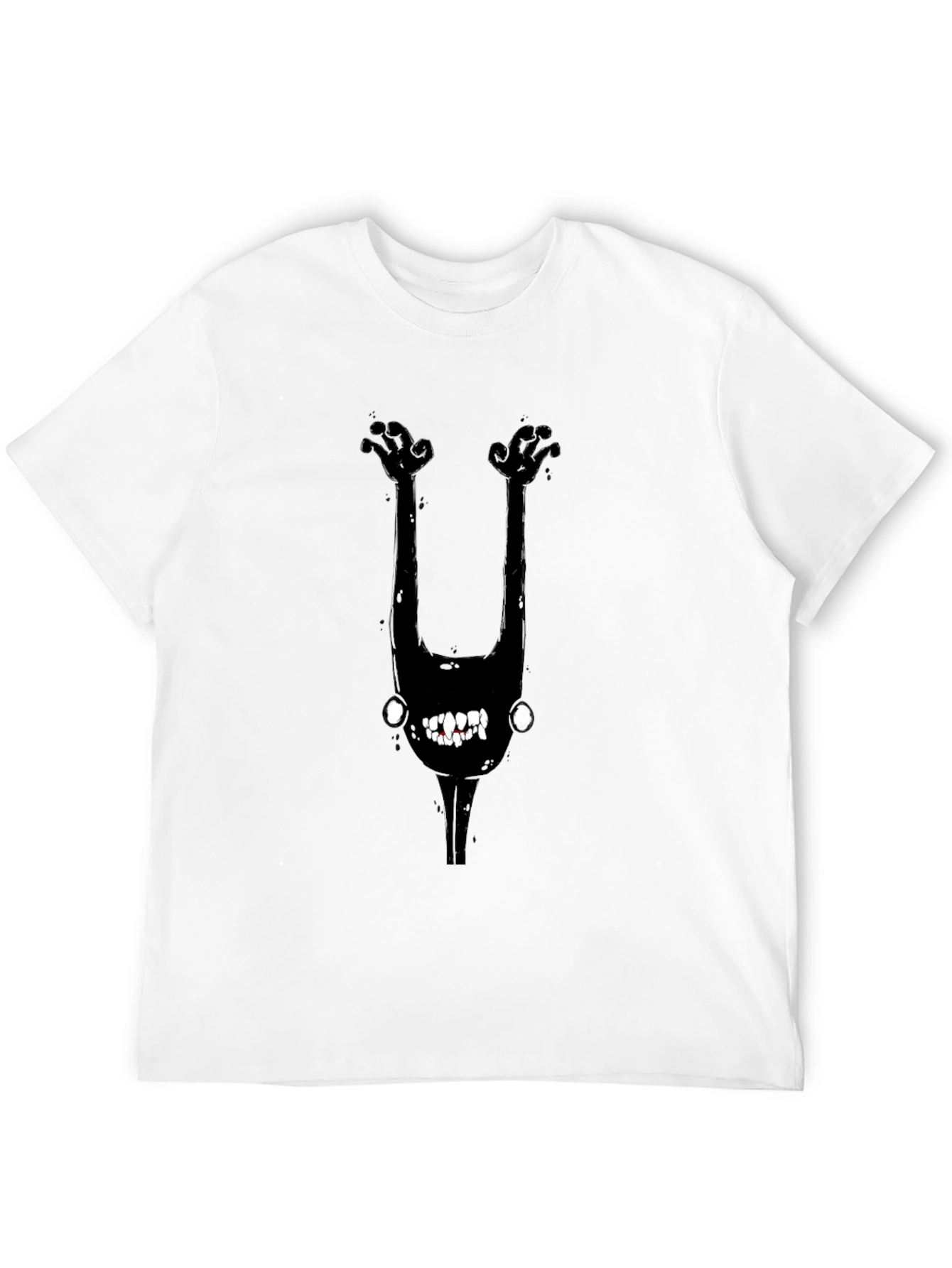 Mens Graphic Tee - Creepy Monster