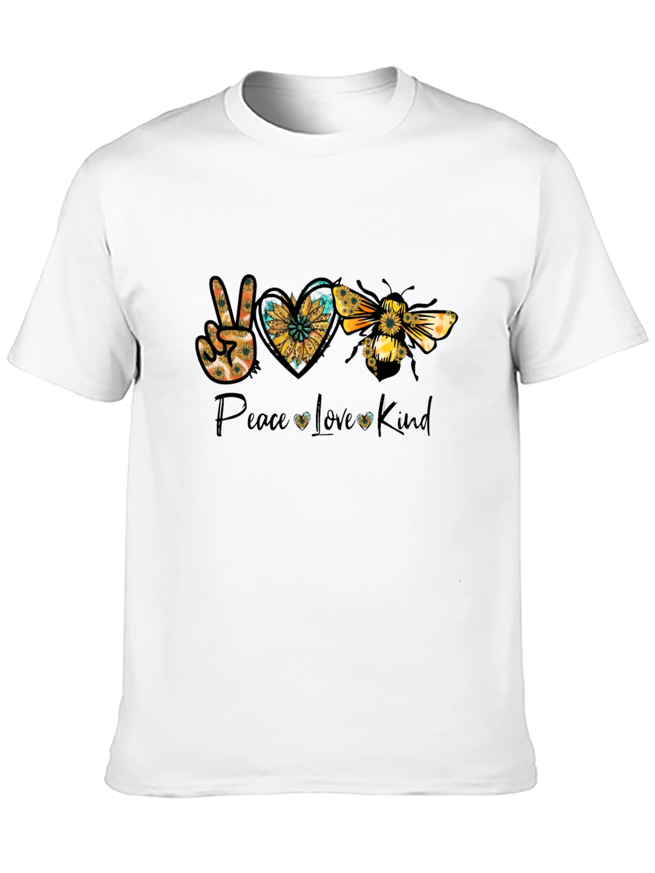 Peace Love Kind Bee Graphic Tee