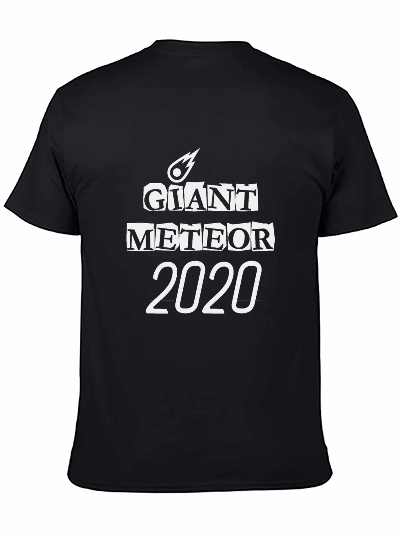 Giant Meteor 2020 Graphic Tee - Black T-Shirt