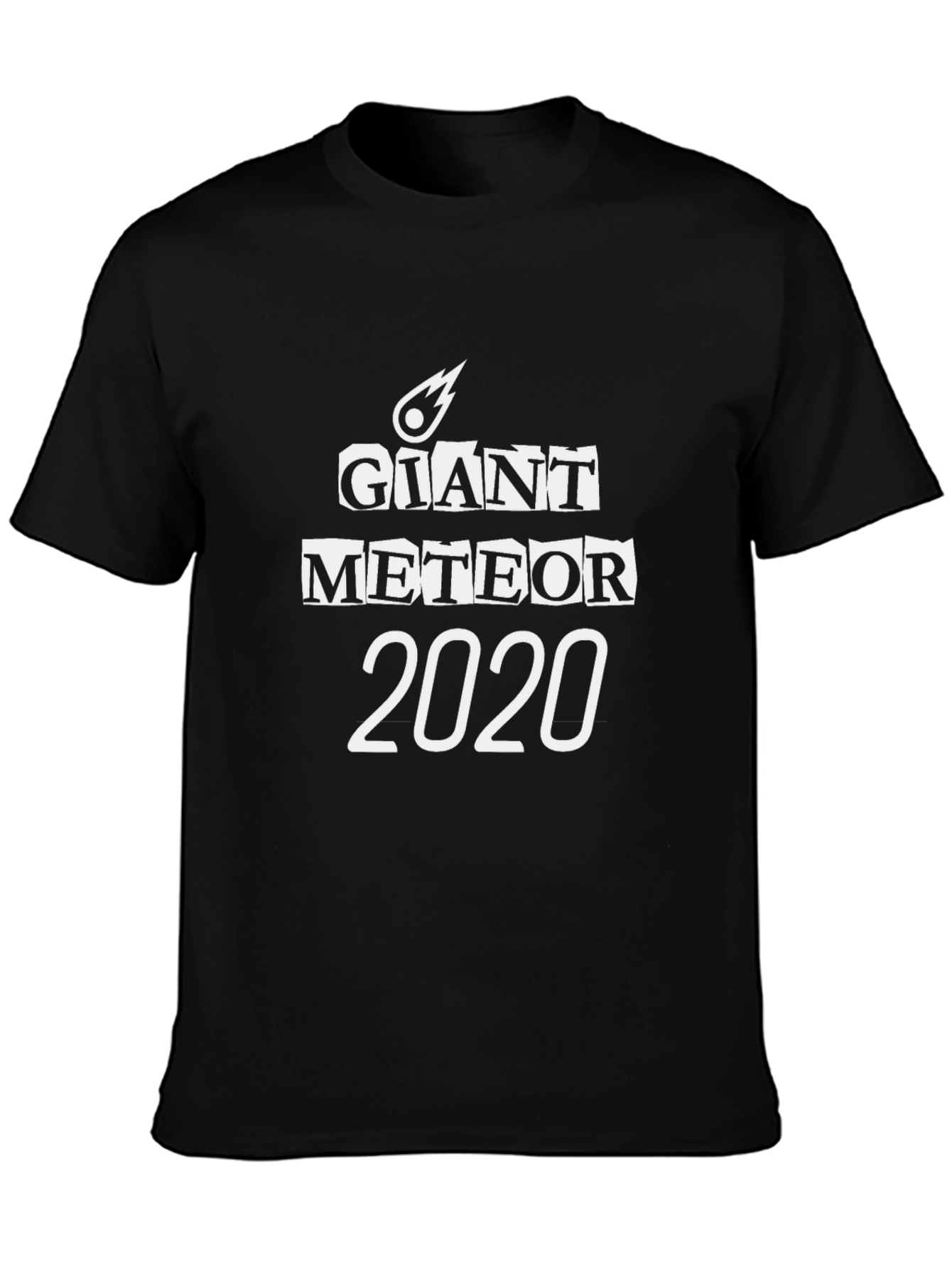 Giant Meteor 2020 Graphic Tee - Black T-Shirt